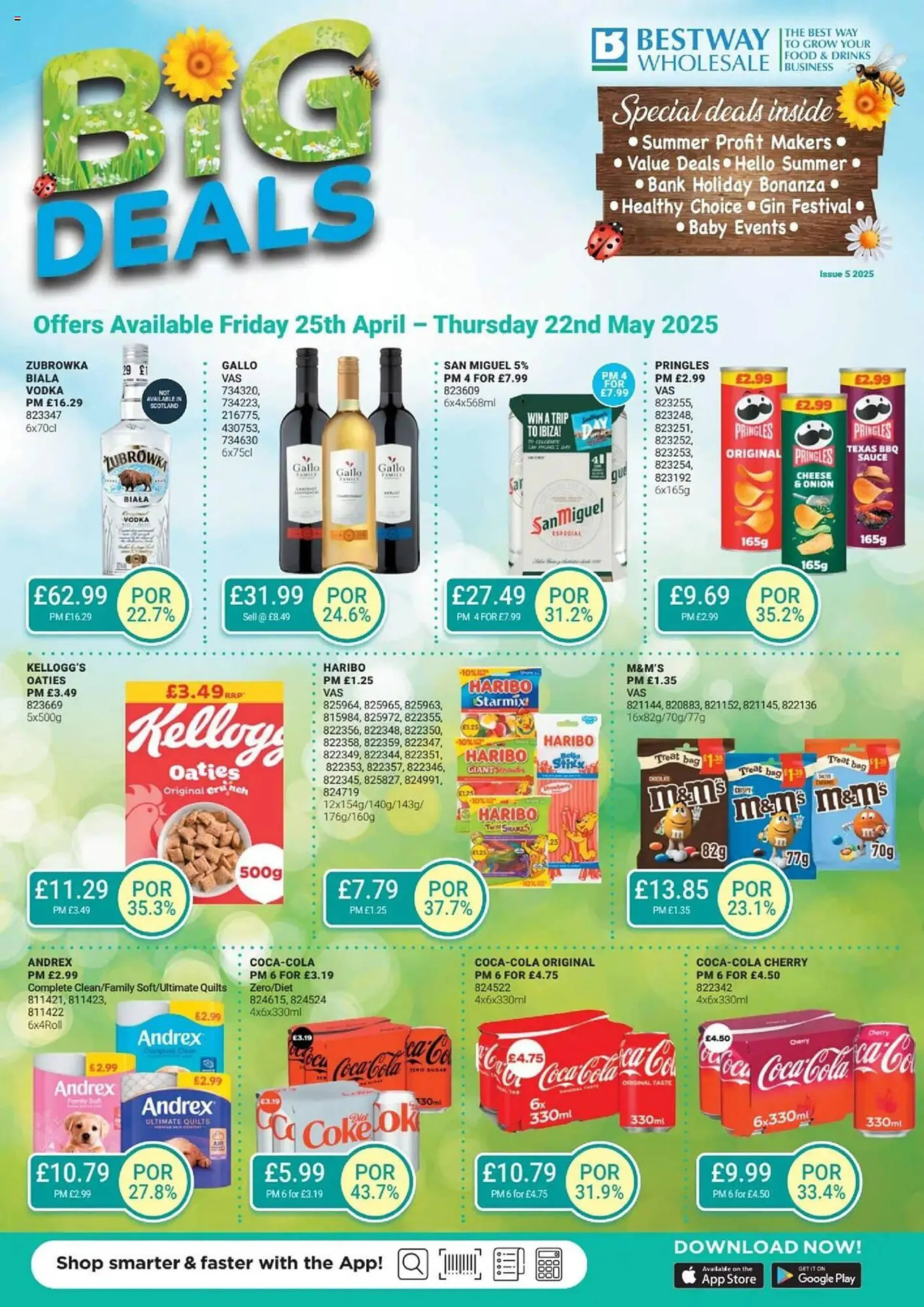Bestway leaflet from 25 April to 22 May 2025 - Catalogue Page 1