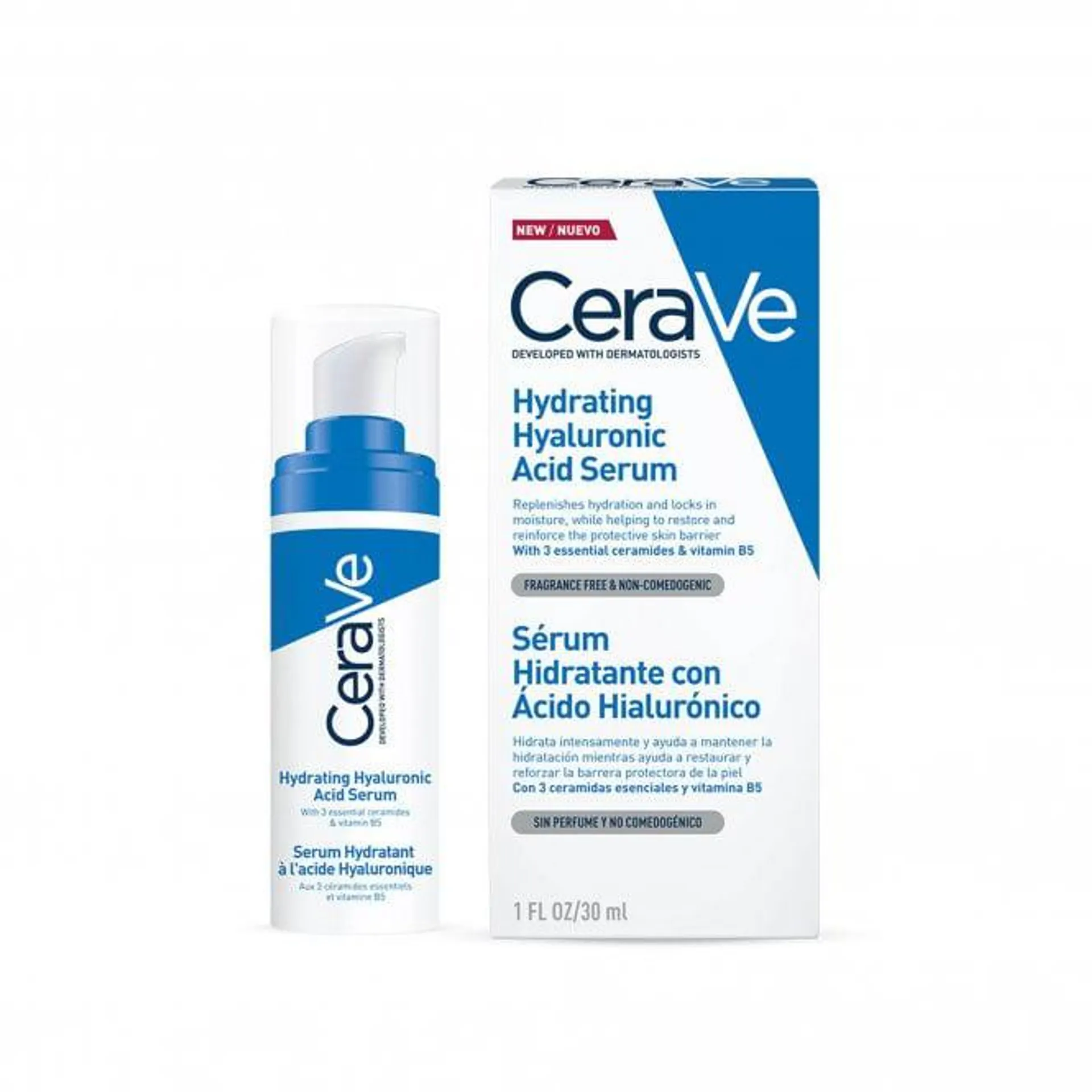 CeraVe Hyaluronic Acid Serum 30ml Pump Dispenser