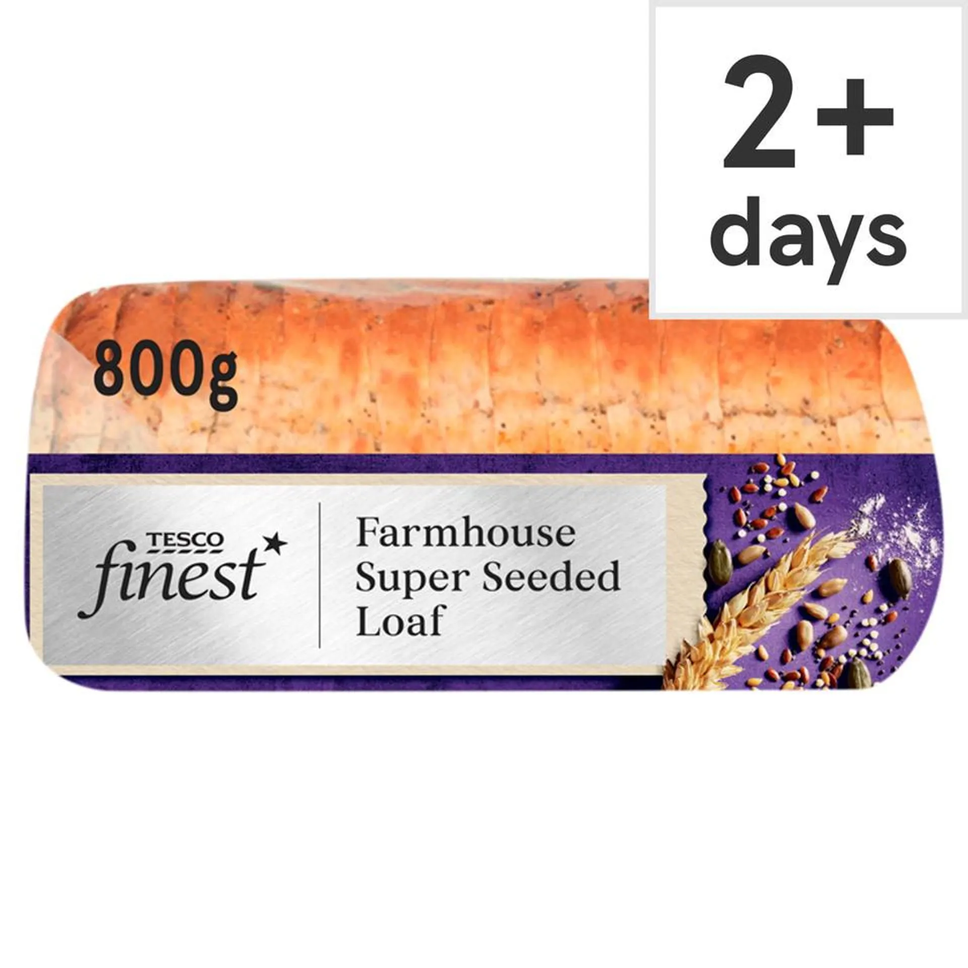 Tesco Finest Super Seeded Farmhouse Loaf 800G