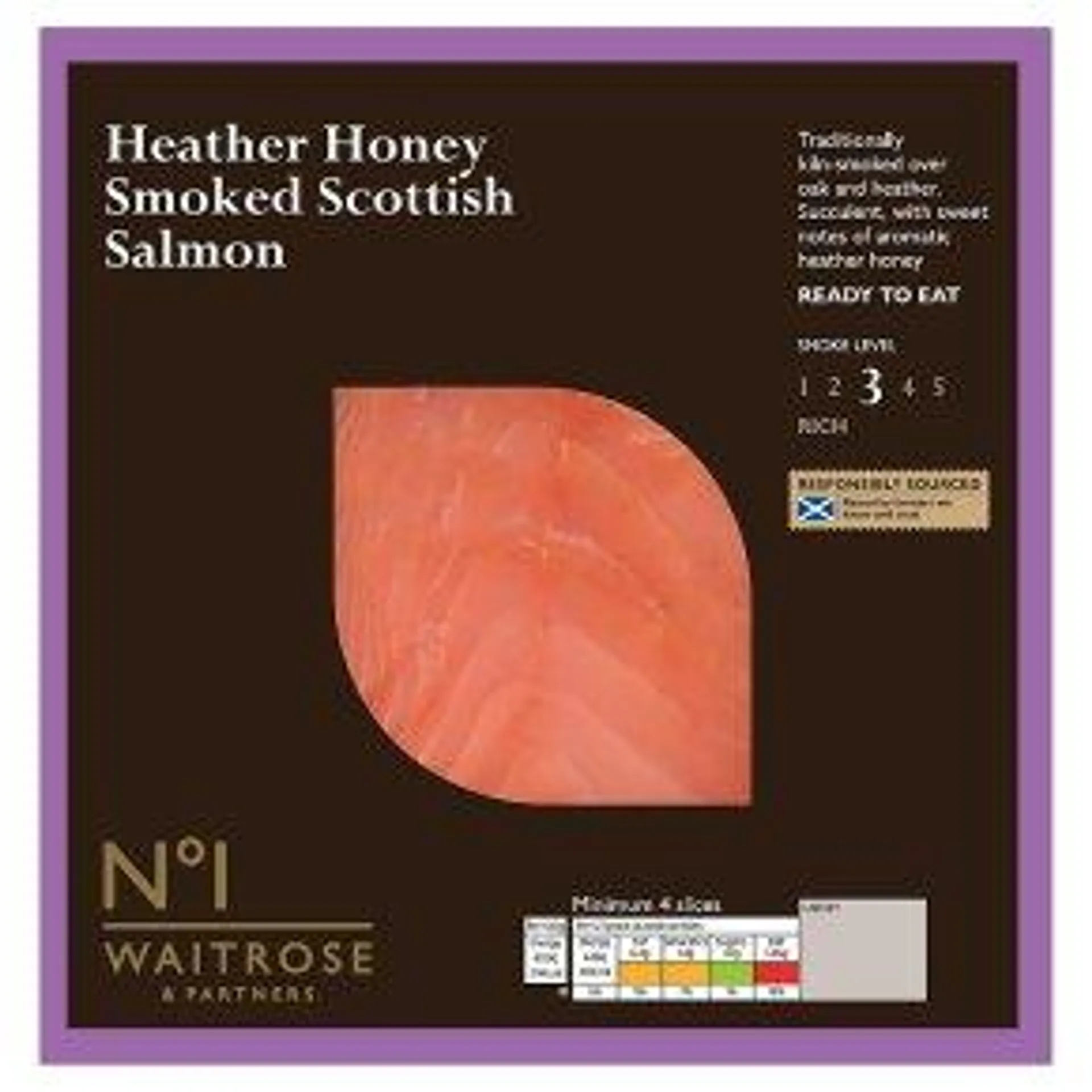 No.1 Heather Honey Smoked Scottish Salmon