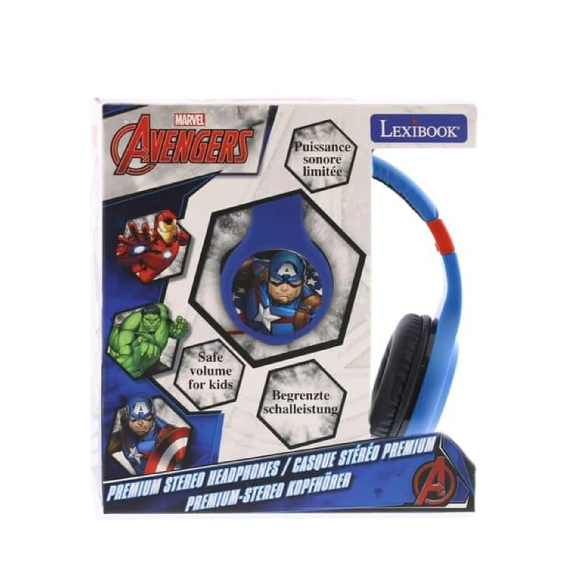 Lexibook Premium Stereo Headphones - Avengers