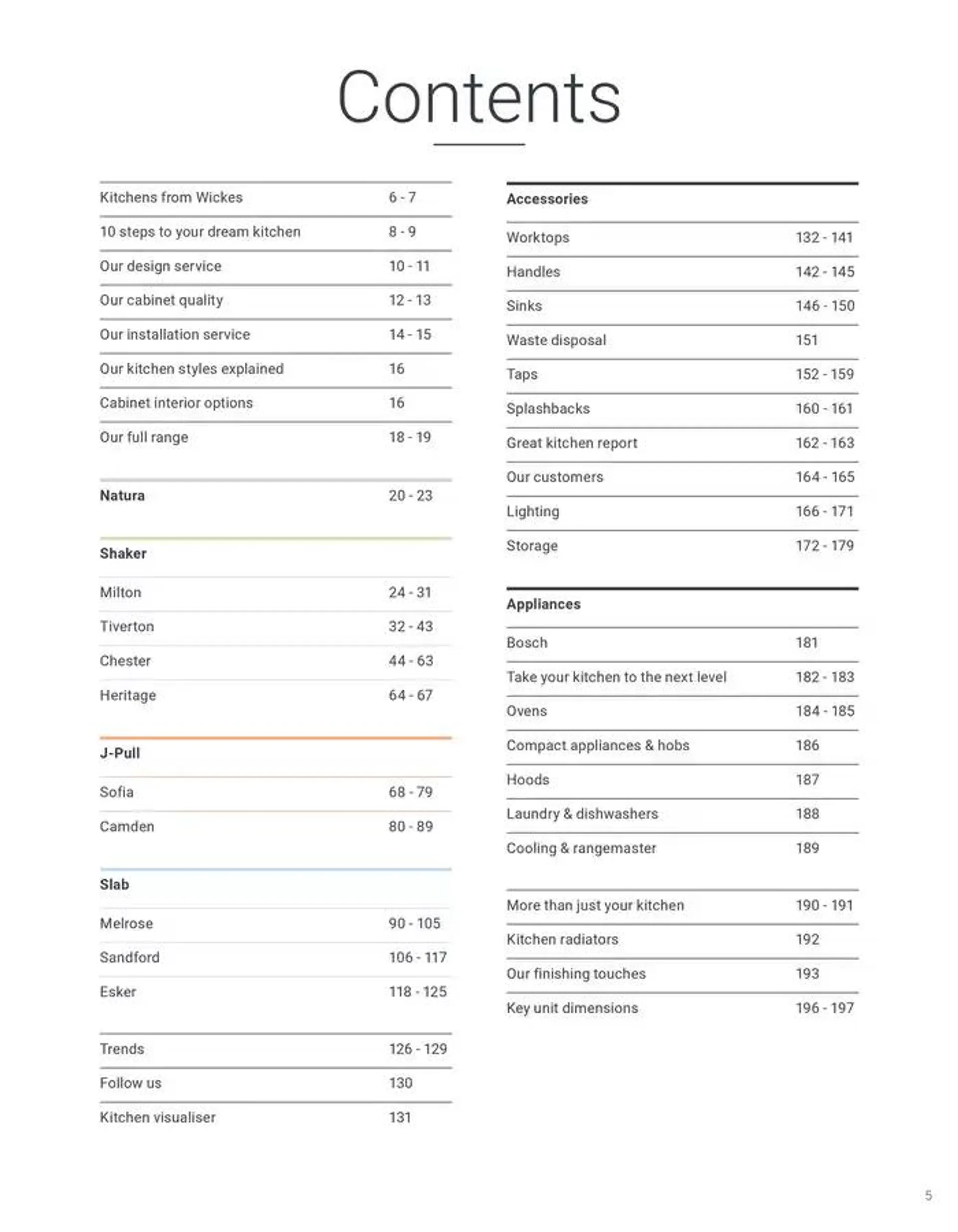 Bespoke Kitchens from 7 August to 31 December 2024 - Catalogue Page 5