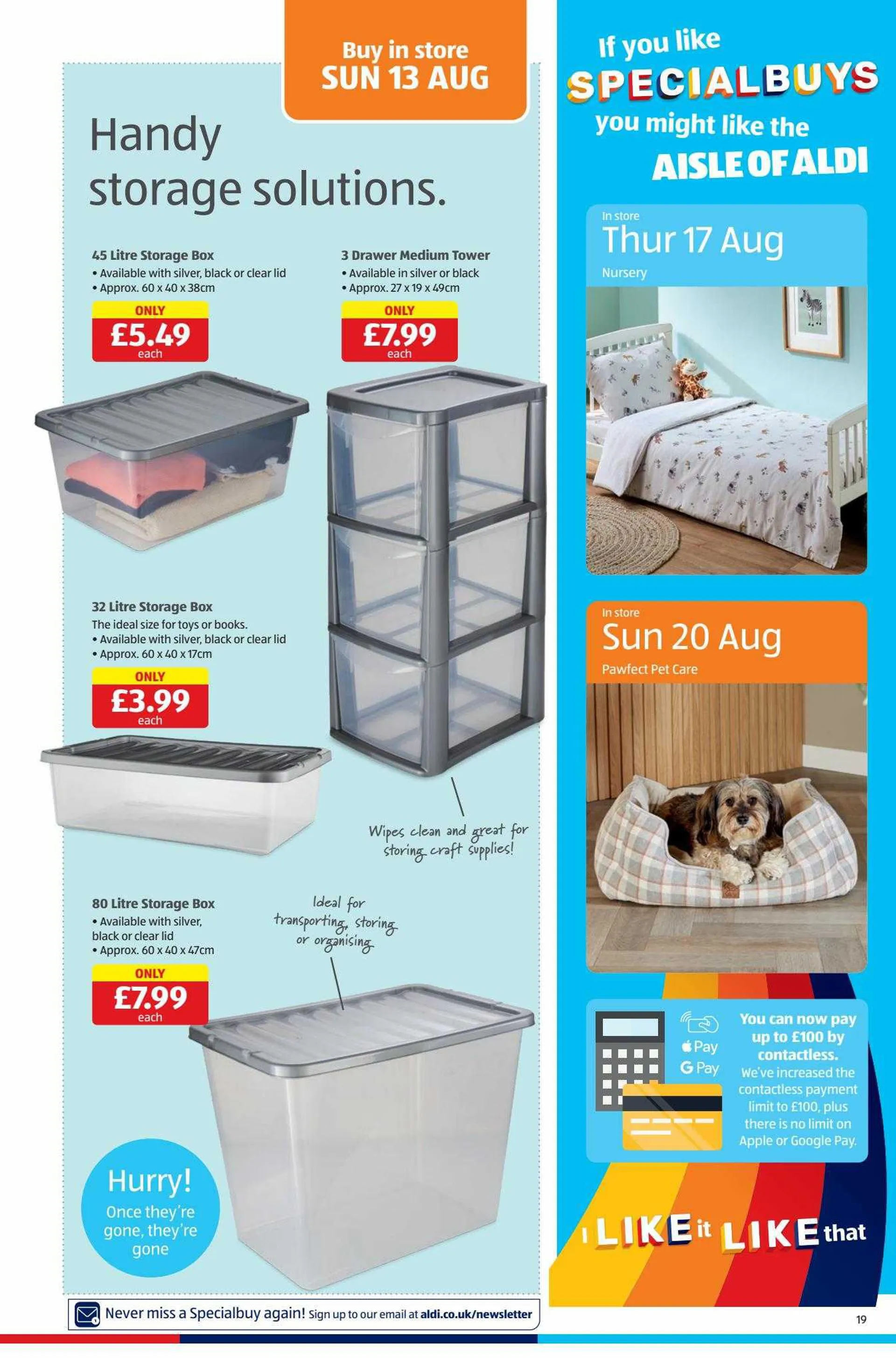 Aldi Weekly Offers from 10 August to 13 August 2023 - Catalogue Page 19