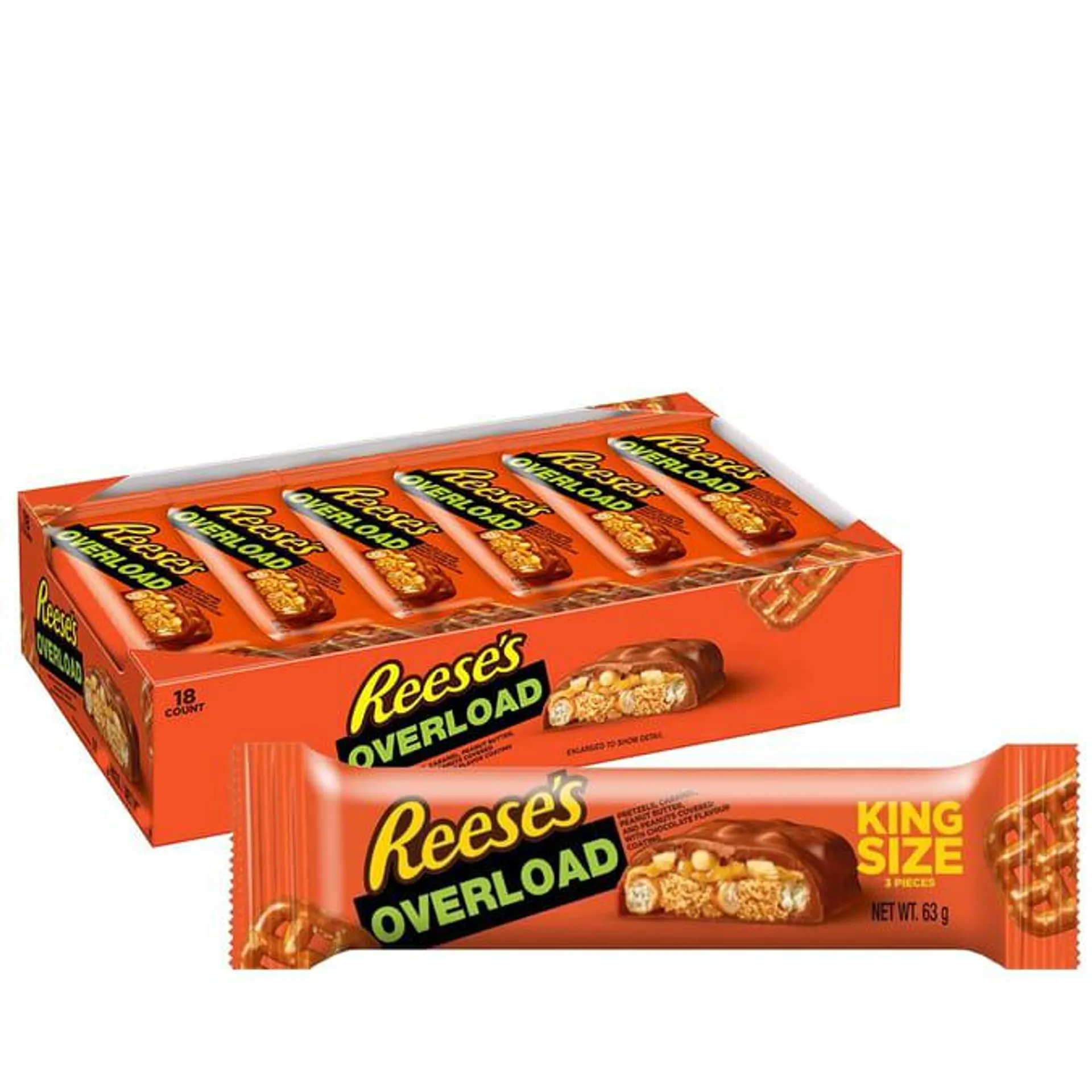 Reese's Overload King Size 63g x18