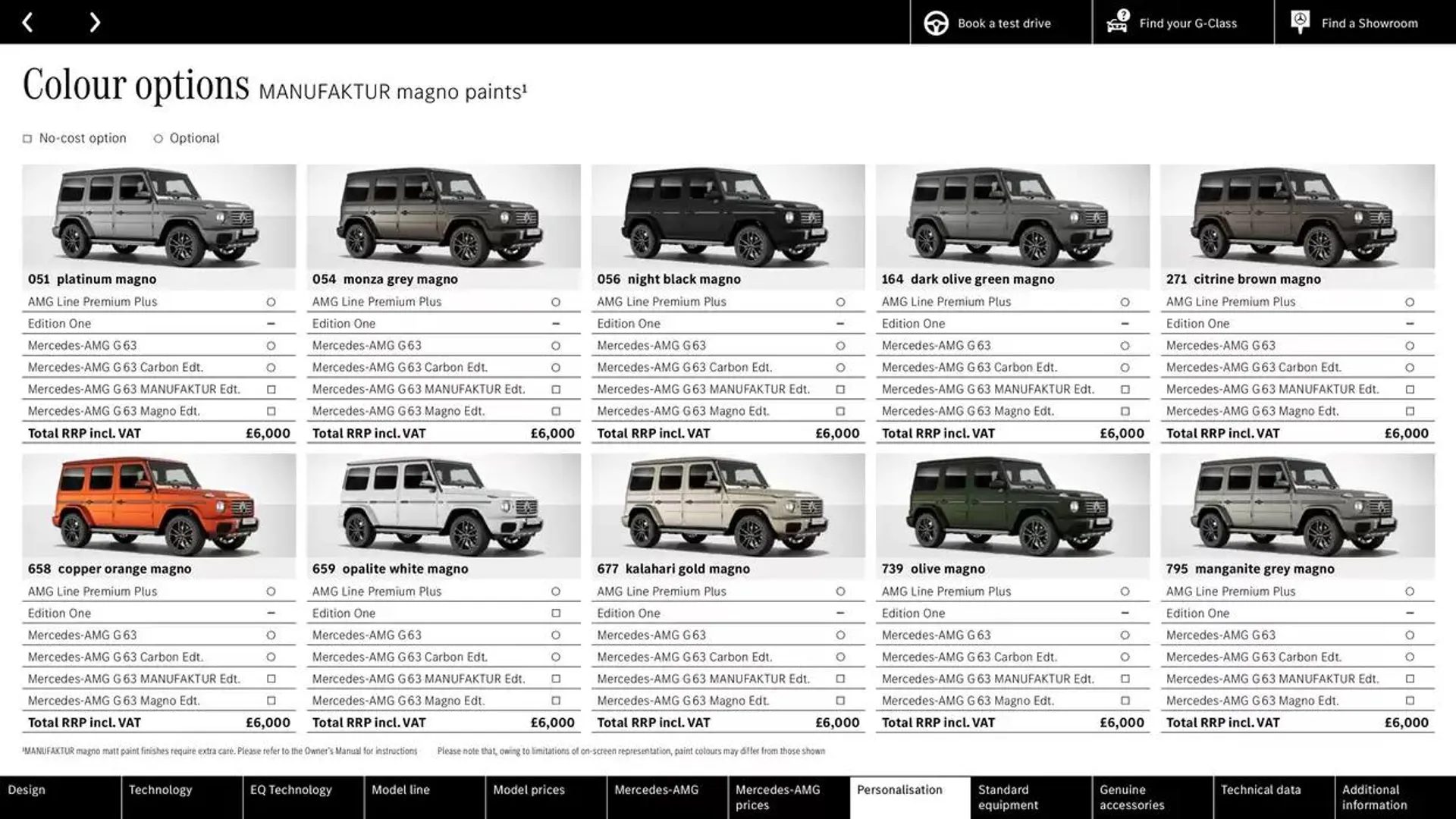 Mercedes Benz New G-Class from 12 October to 12 October 2025 - Catalogue Page 76