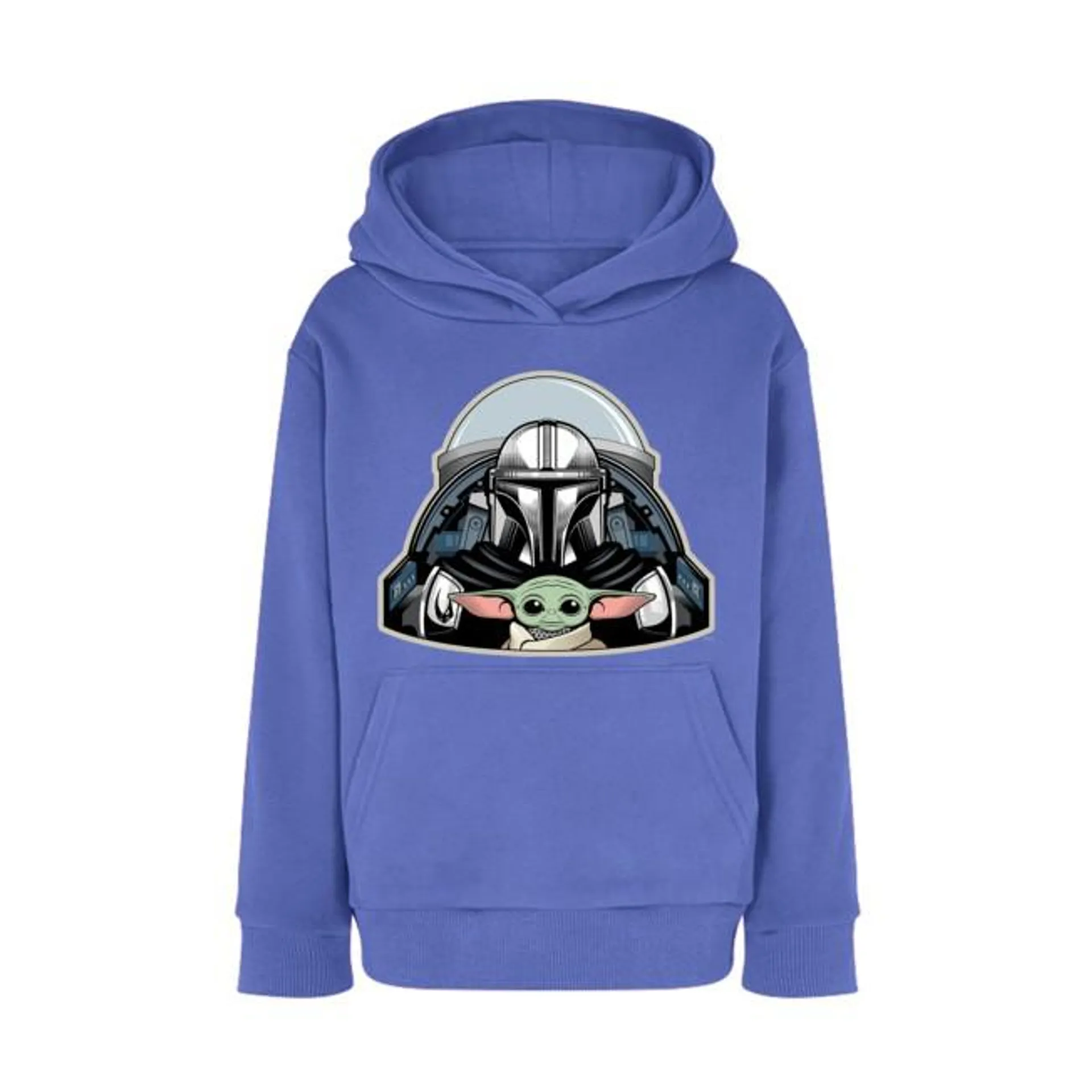 The Mandalorian and Grogu Razor Crest Customisable Hooded Sweatshirt For Kids, Star Wars