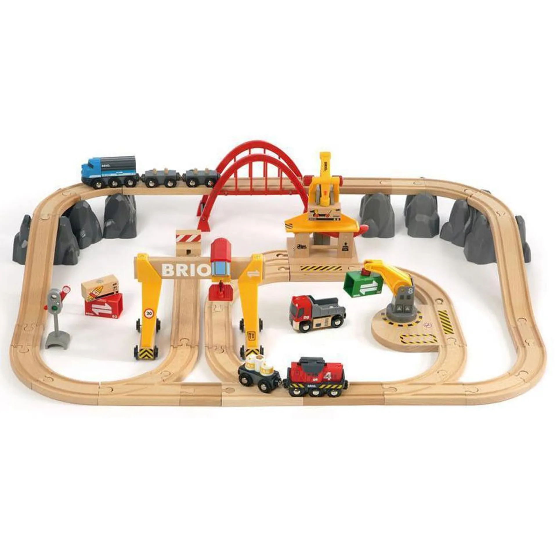 Brio World Cargo Railway Deluxe Set in Tub 33097