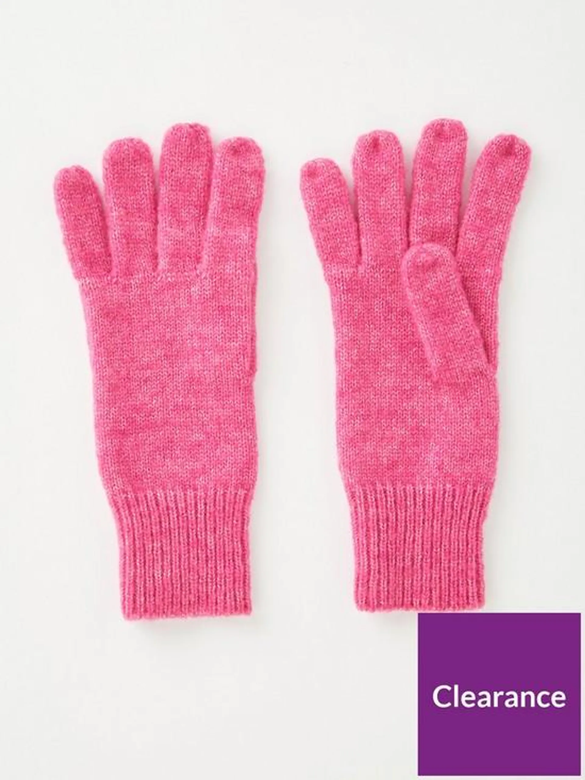 Rib Knit Gloves