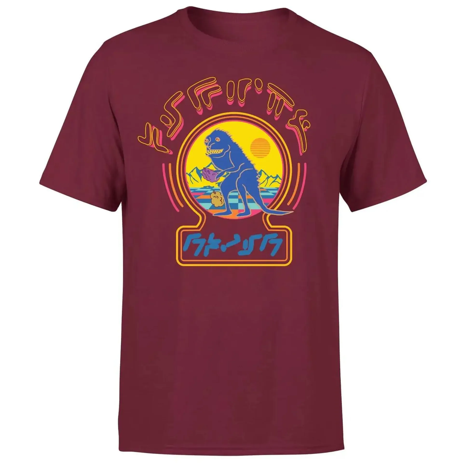 Guardians of the Galaxy Monster Men's T-Shirt - Burgundy