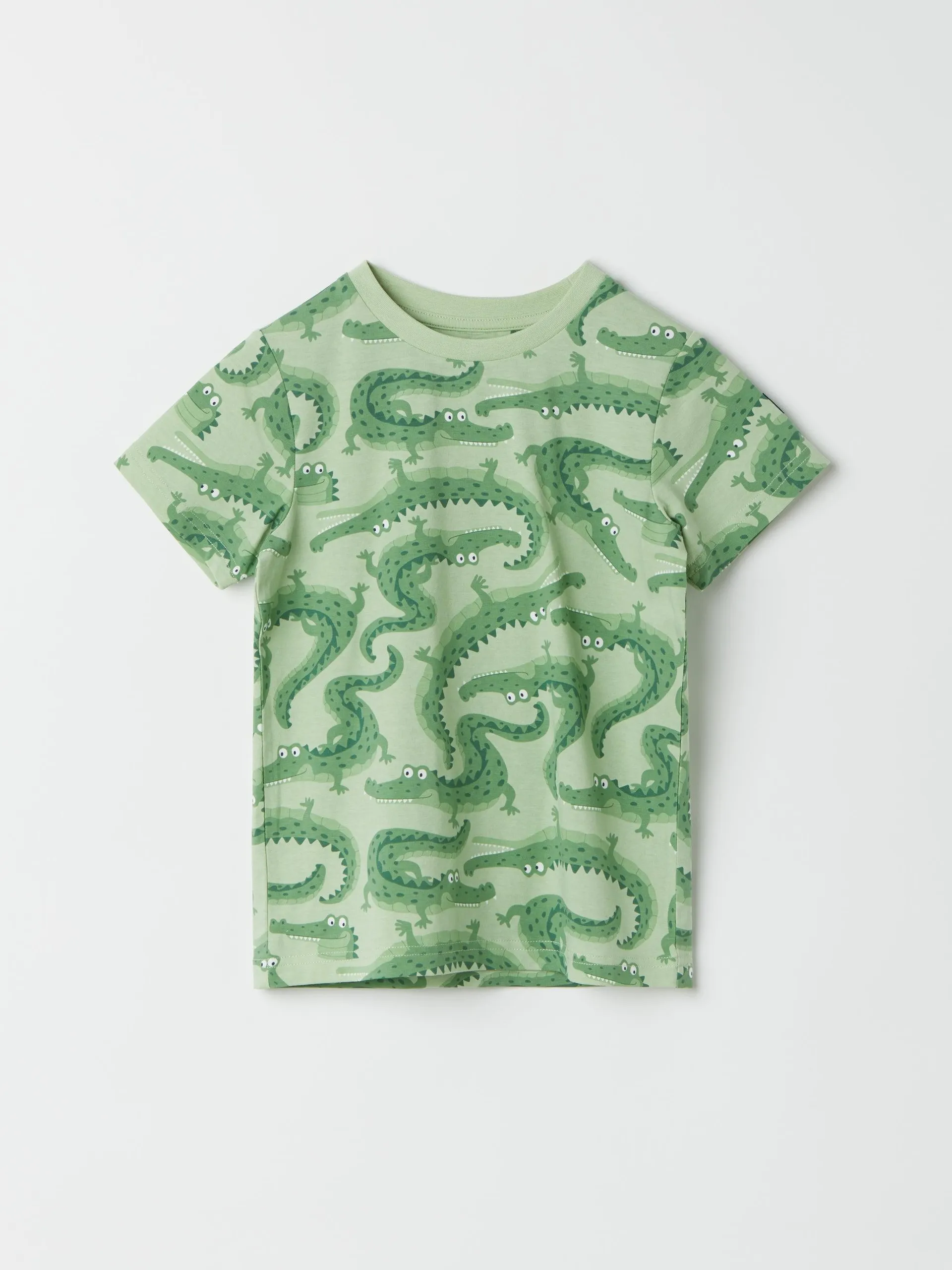 Crocodile Print Kids T-Shirt