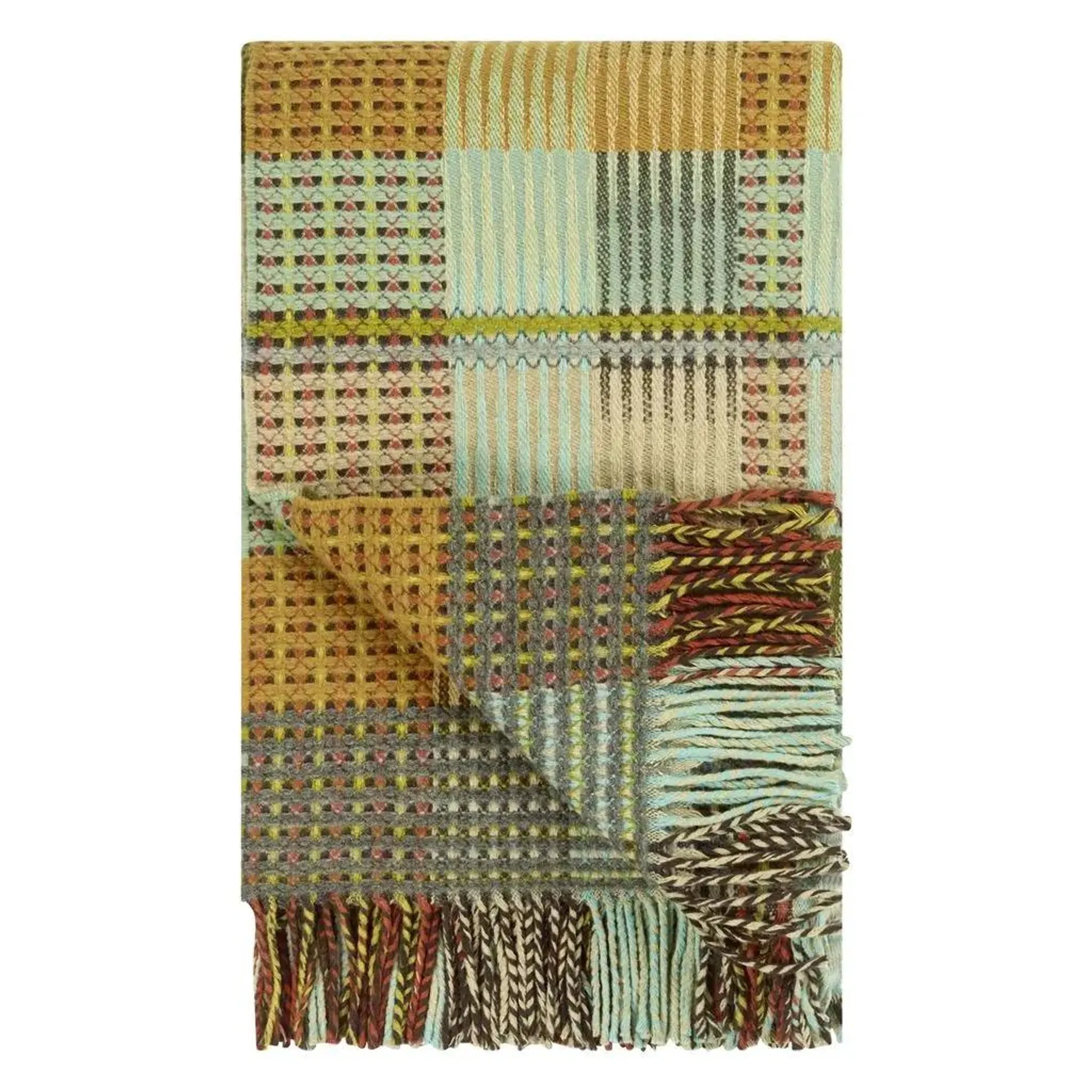 Tasara Ochre Woven Throw