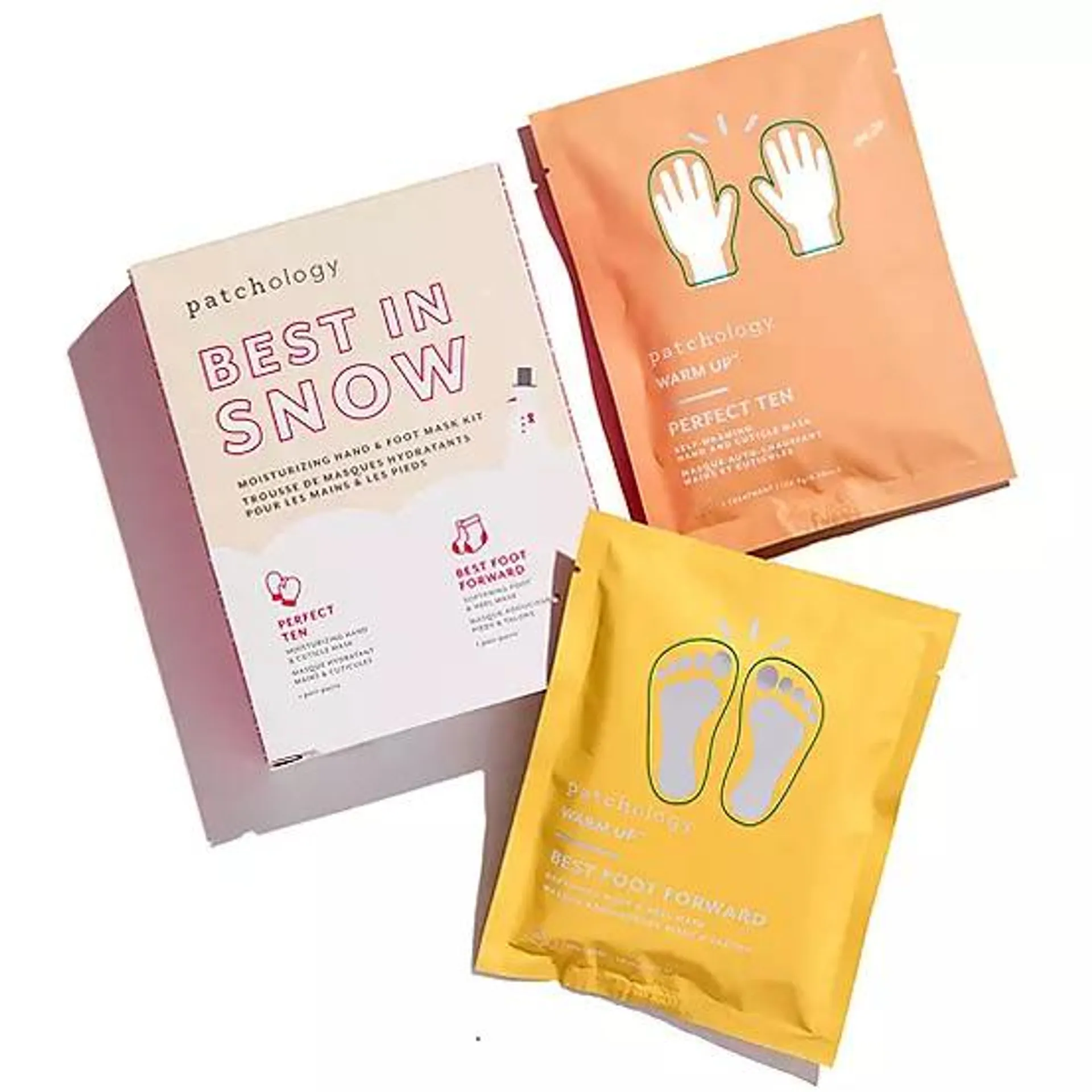 Patchology Best In Snow - Moisturizing Hand & Foot Mask Kit