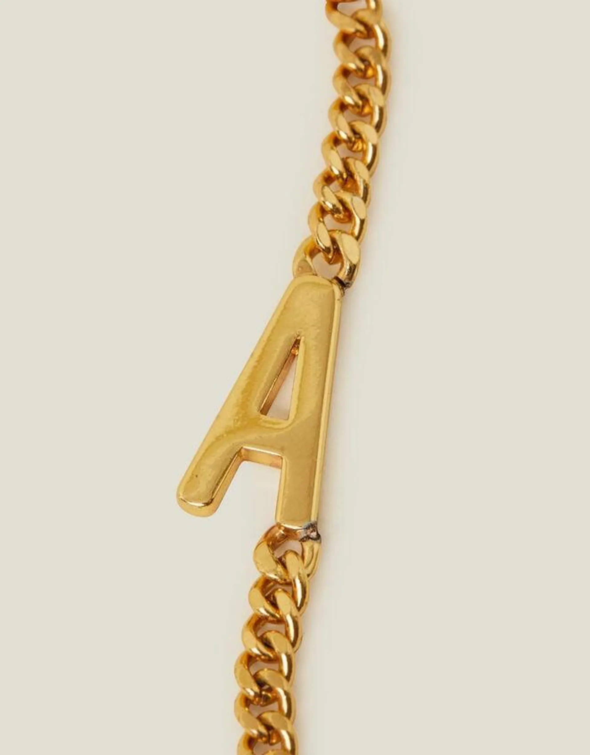 14ct Gold-Plated East West Initial Bracelet Gold