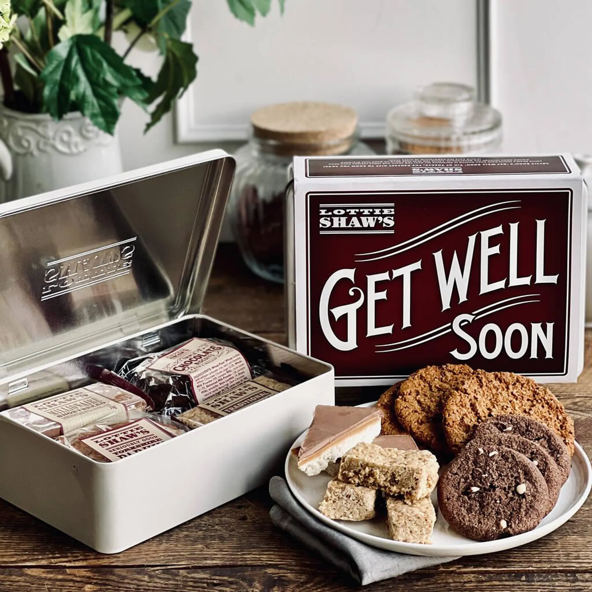 Get Well Soon Tin Of Baked Treats