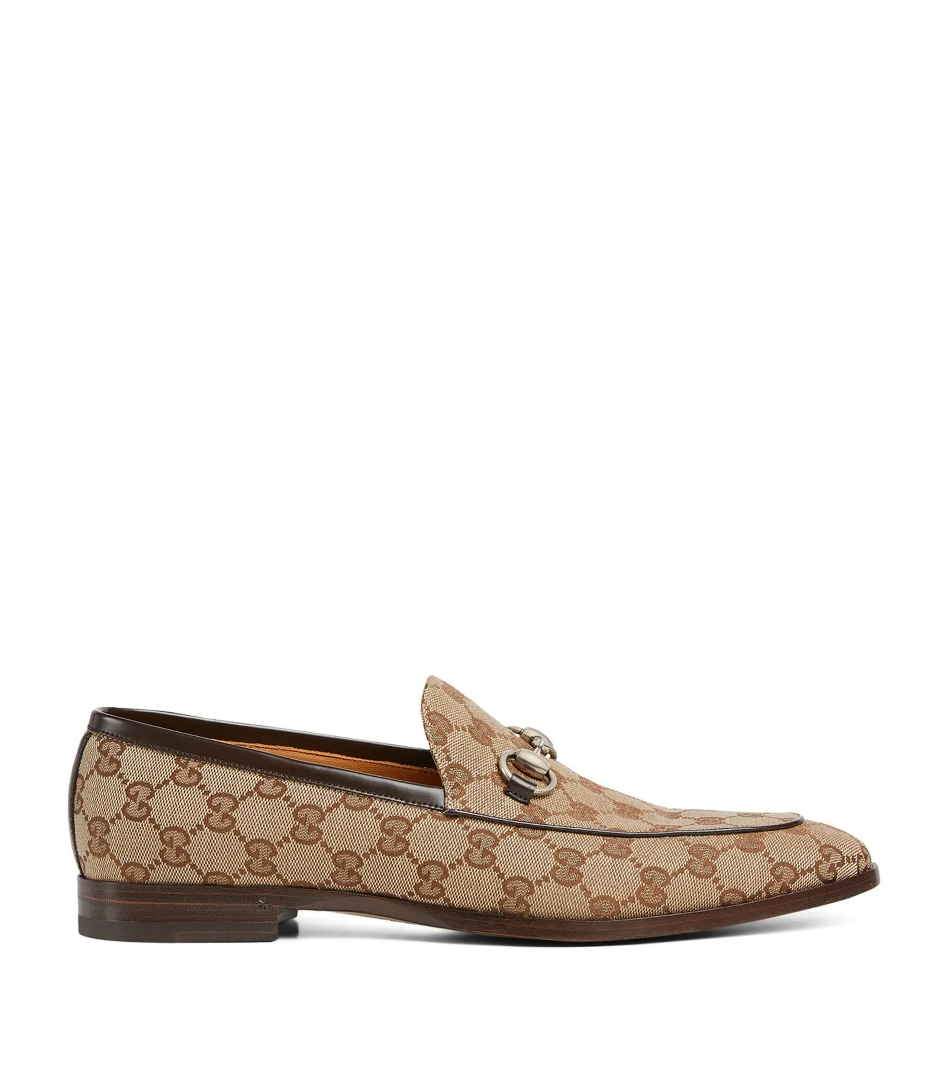 GG Canvas Horsebit Loafers