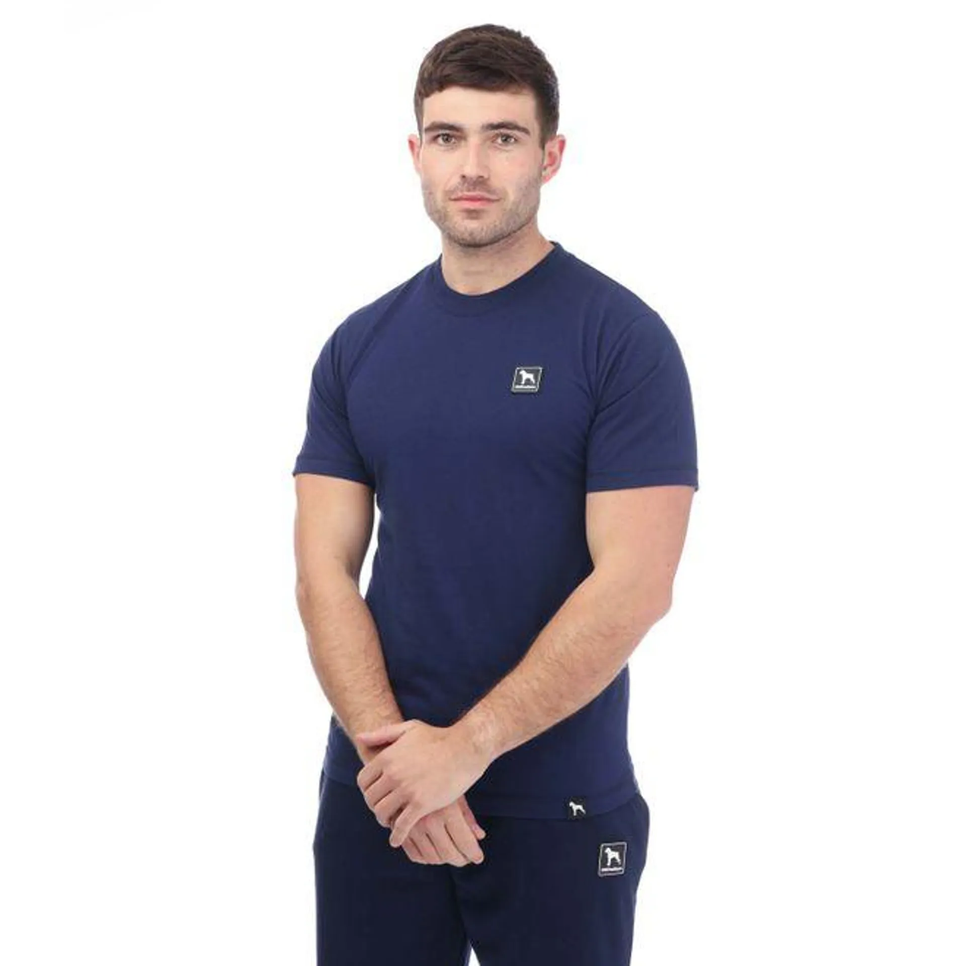 One True Saxon Mens Dixon T-Shirt in Navy