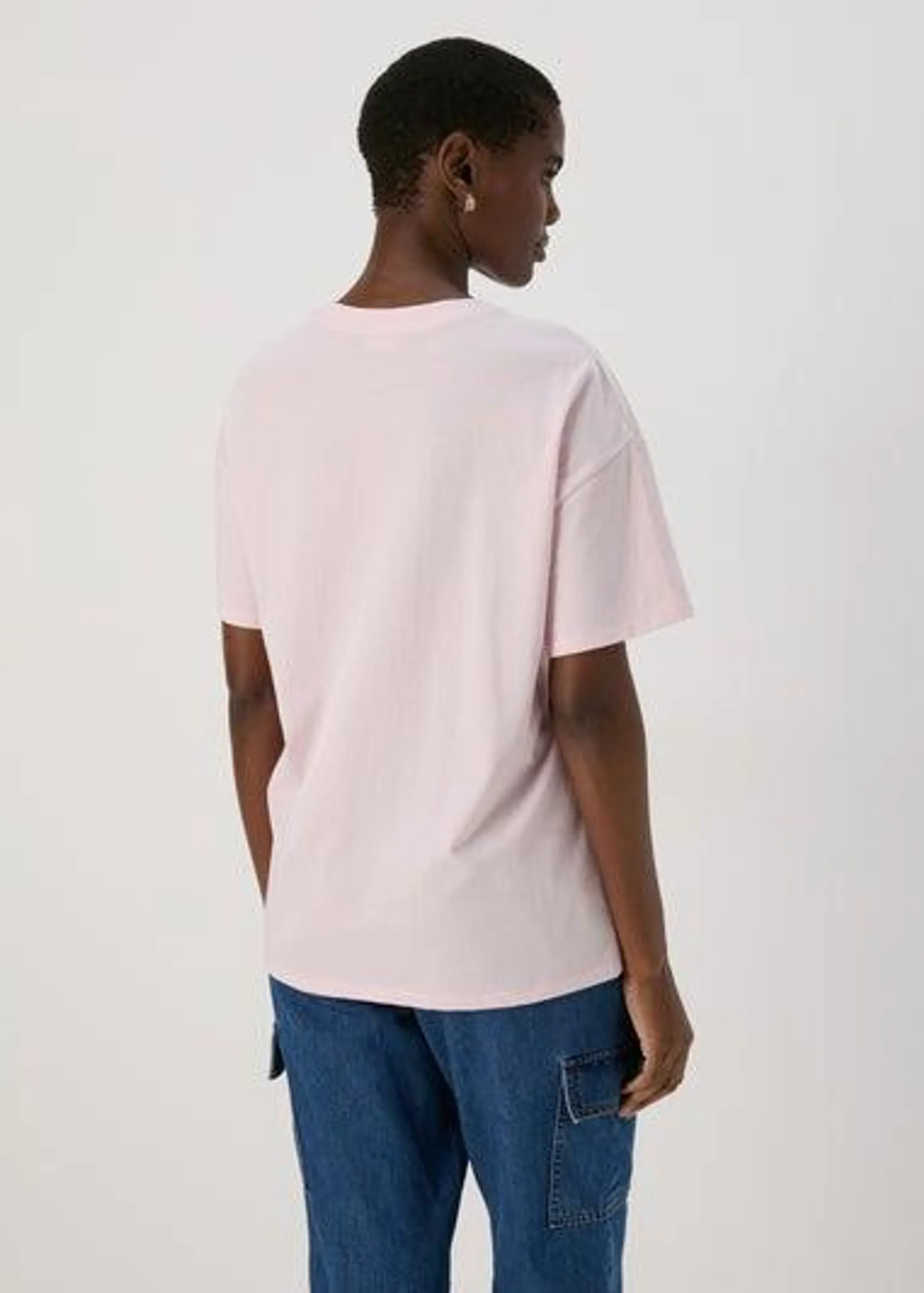 Papaya Petite Pink Venice Beach Oversized T-Shirt