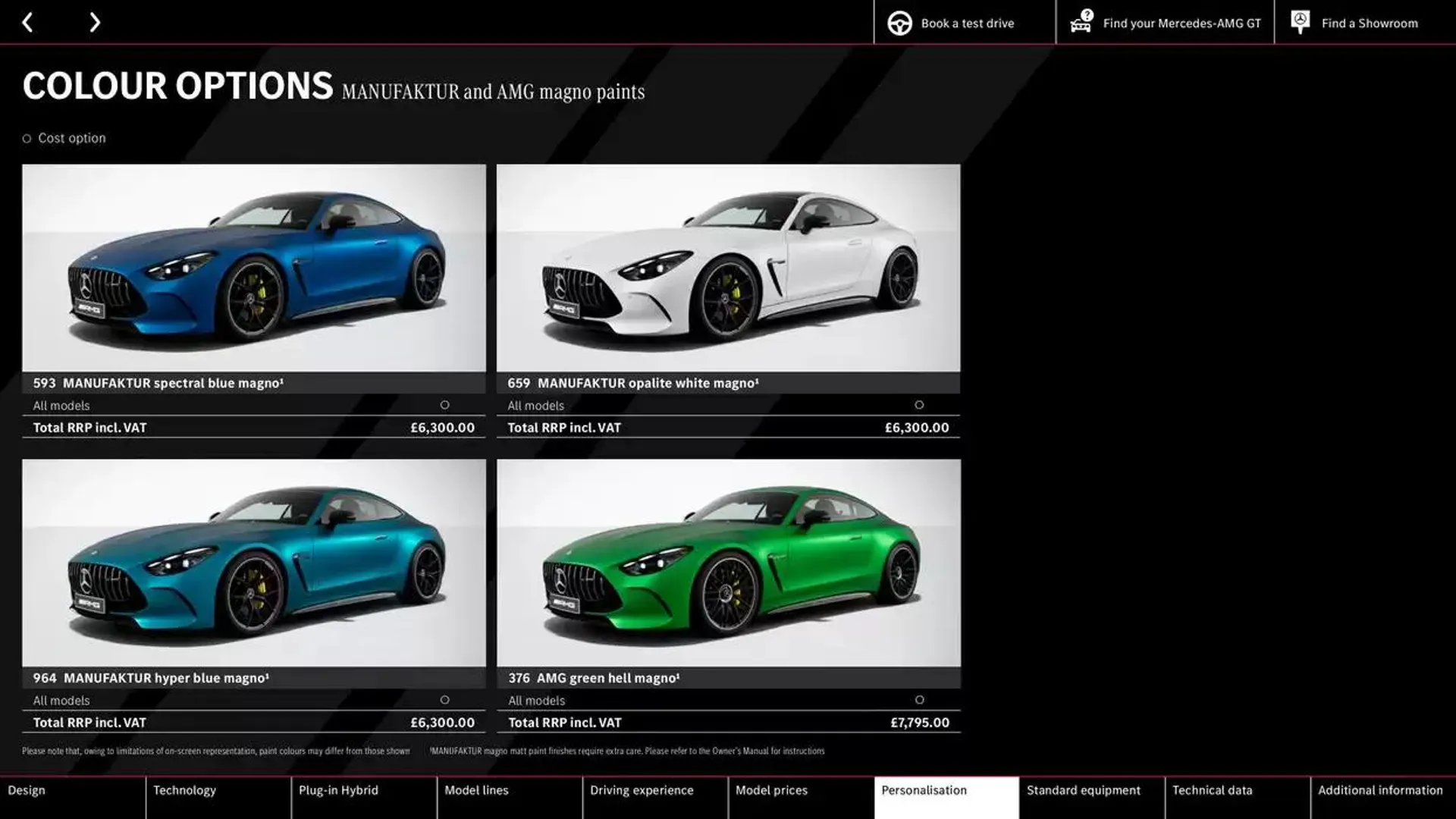 Mercedes-AMG GT Coupé from 11 October to 11 October 2025 - Catalogue Page 45