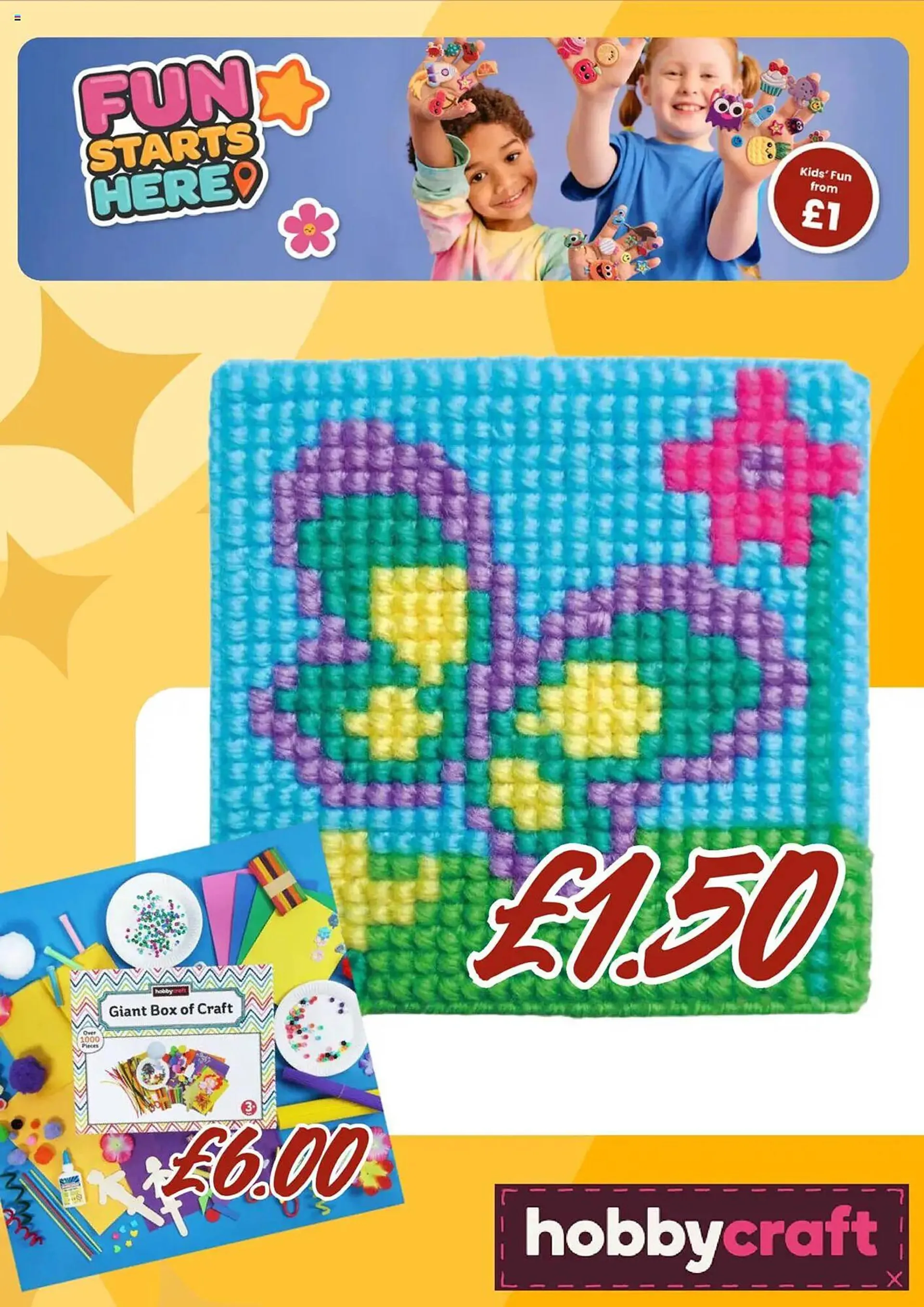 Hobbycraft leaflet from 4 July to 4 August 2025 - Catalogue Page 1