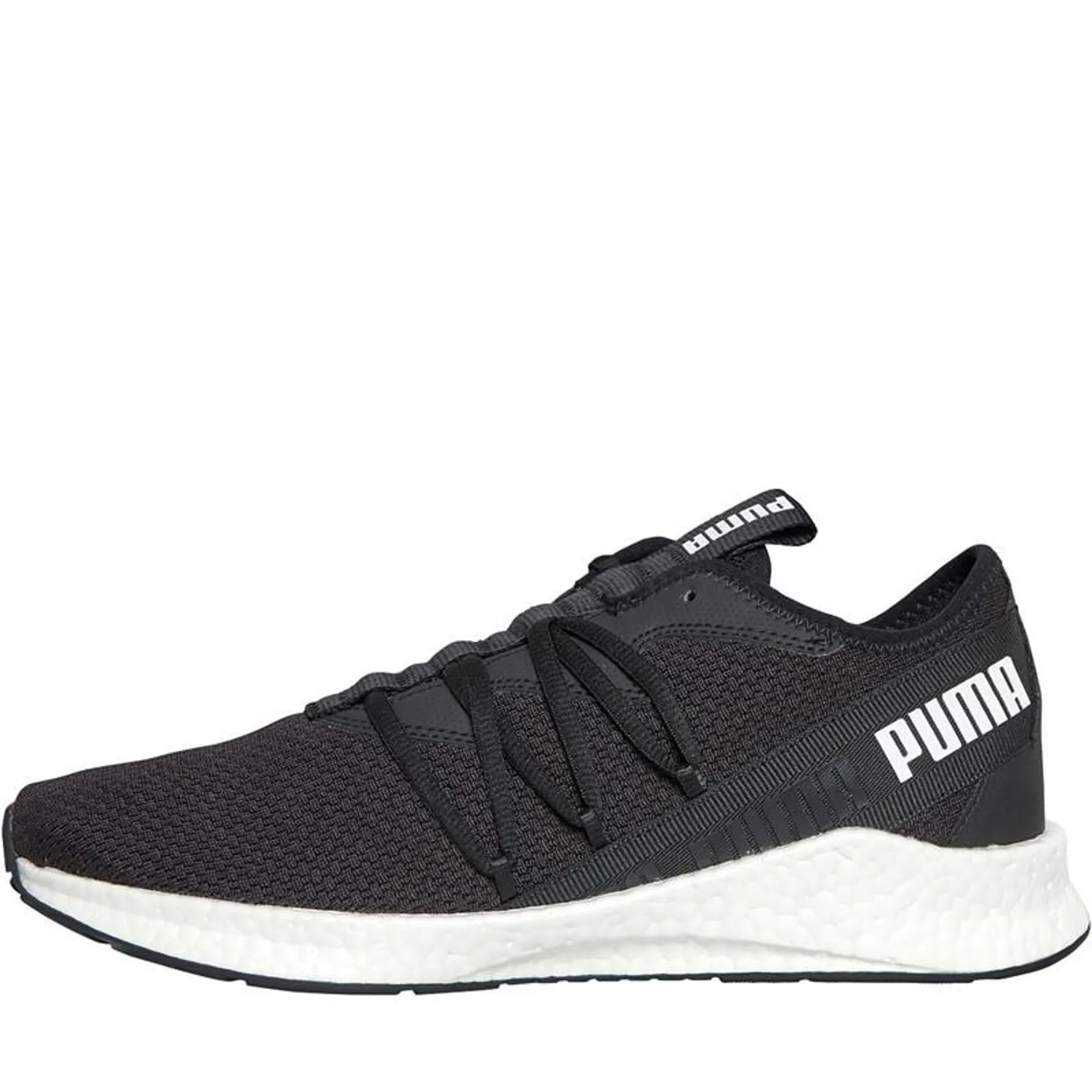 Puma Mens Nrgy Star Neutral Running Shoes Black/​White