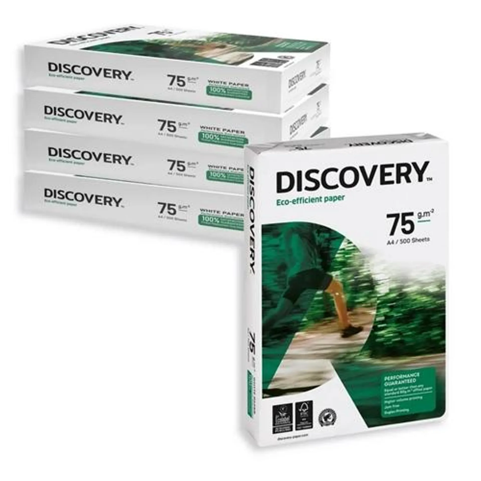 Discovery A4 75gsm White Paper (Pack of 2500) 59908