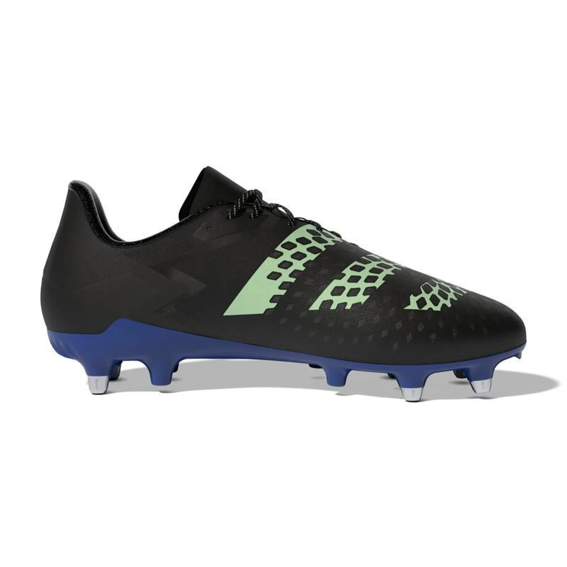 Men's/Women's Soft Pitch Screw-In Rugby Boots Malice SG - Black