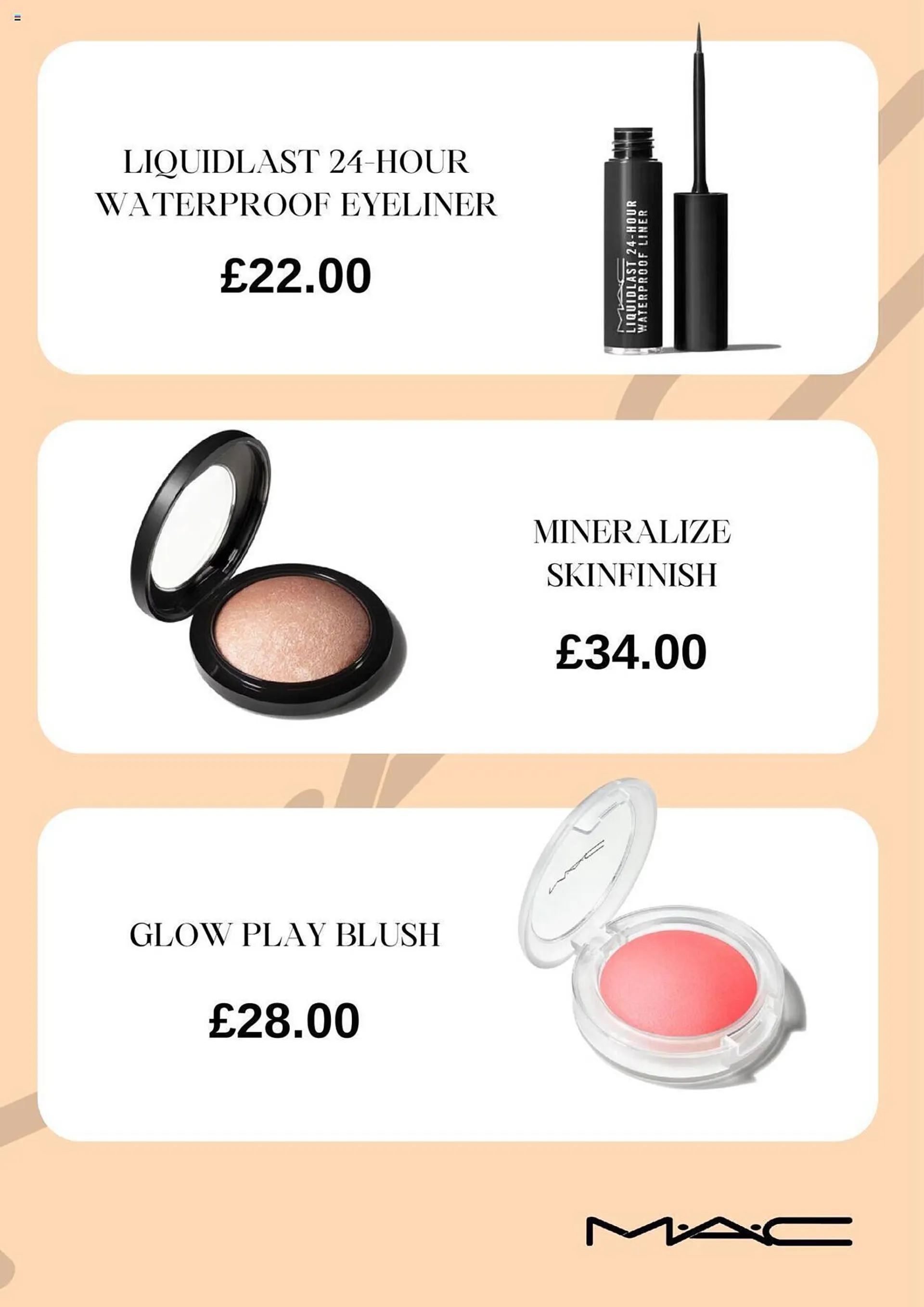 MAC Cosmetics leaflet from 24 March to 24 April 2024 - Catalogue Page 5