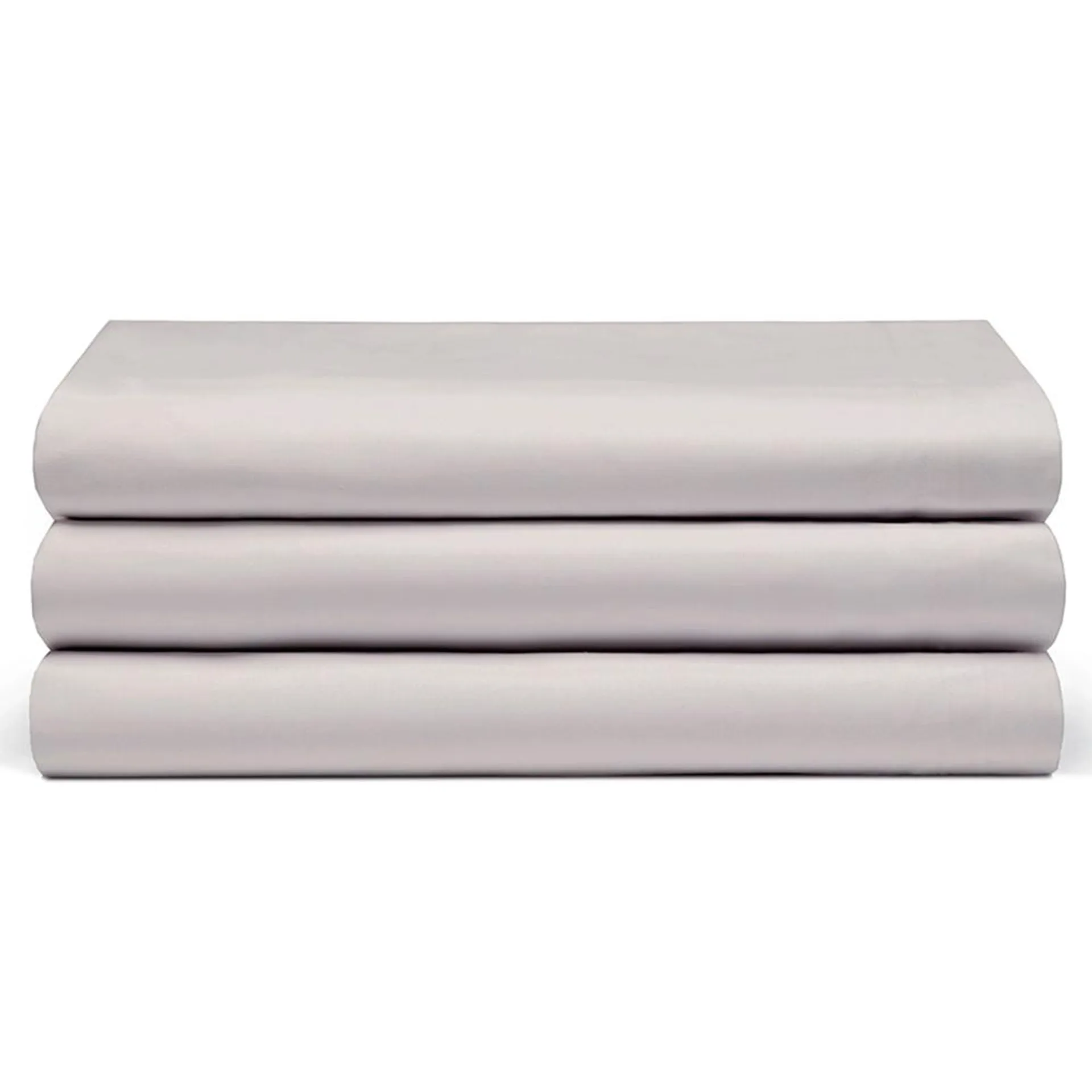 Serene Super King Ivory Flat Bed Sheet