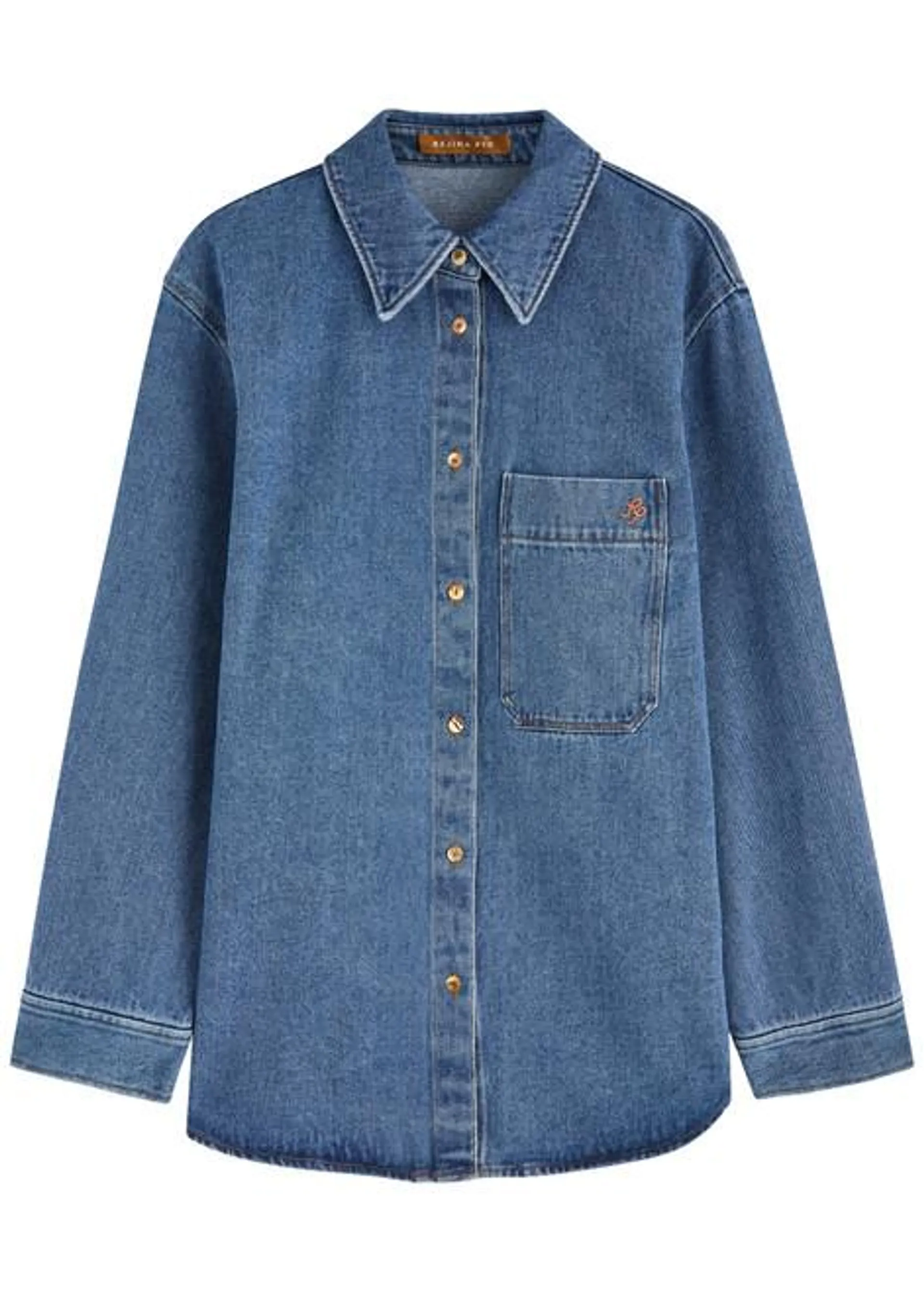 REJINA PYO Caprice denim shirt