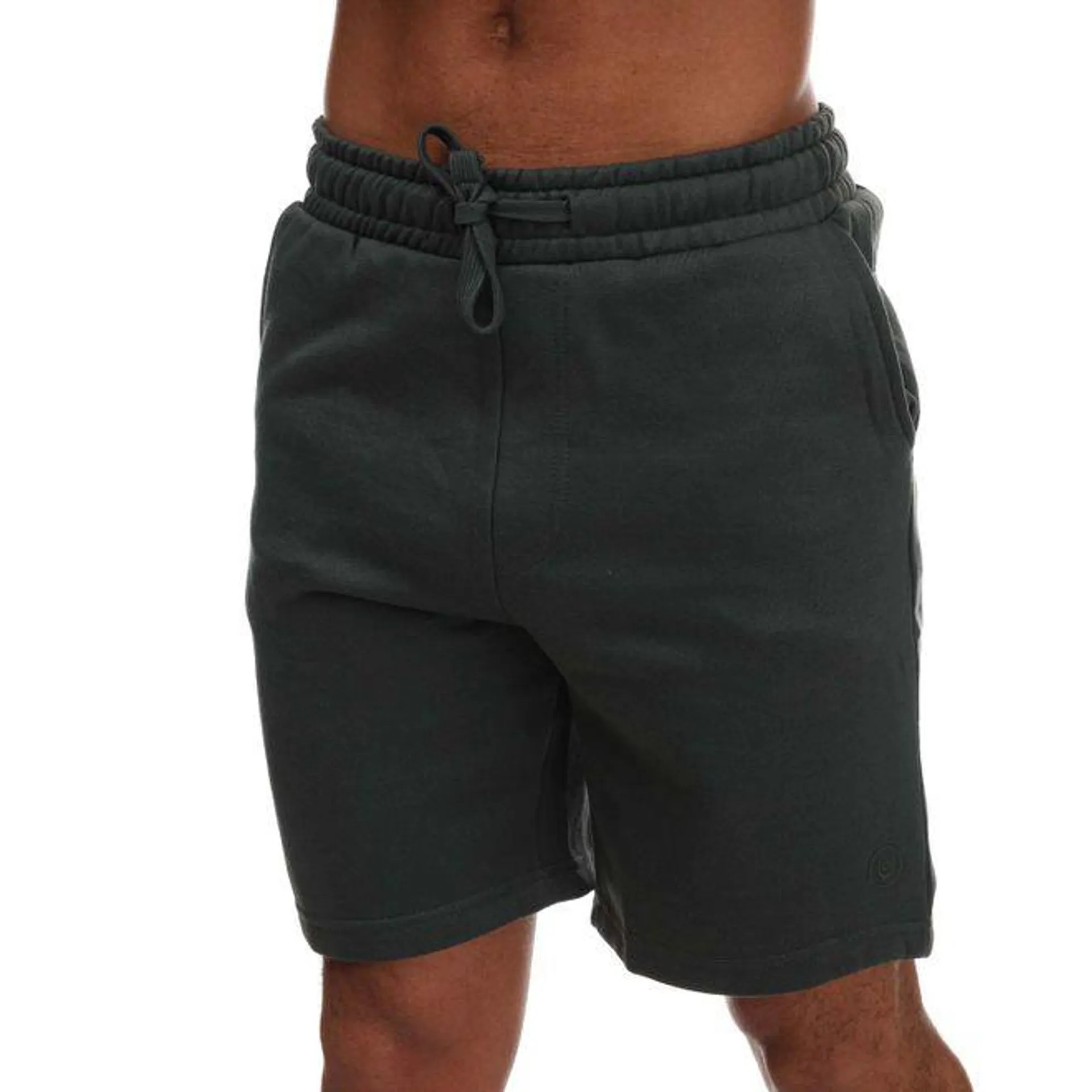 Duck and Cover Mens Shawrtz Jog Shorts in olive