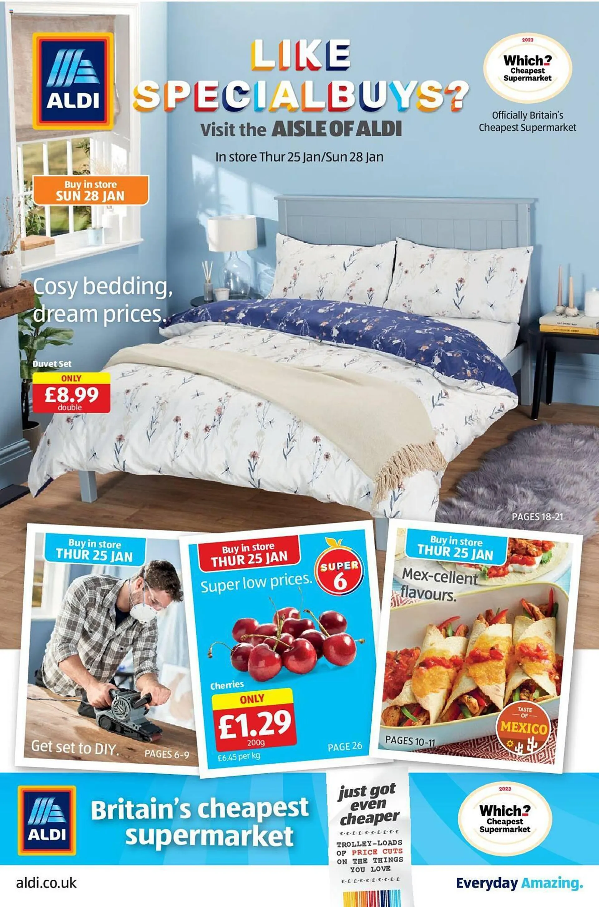 Aldi leaflet from 25 January to 28 January 2024 - Catalogue Page 