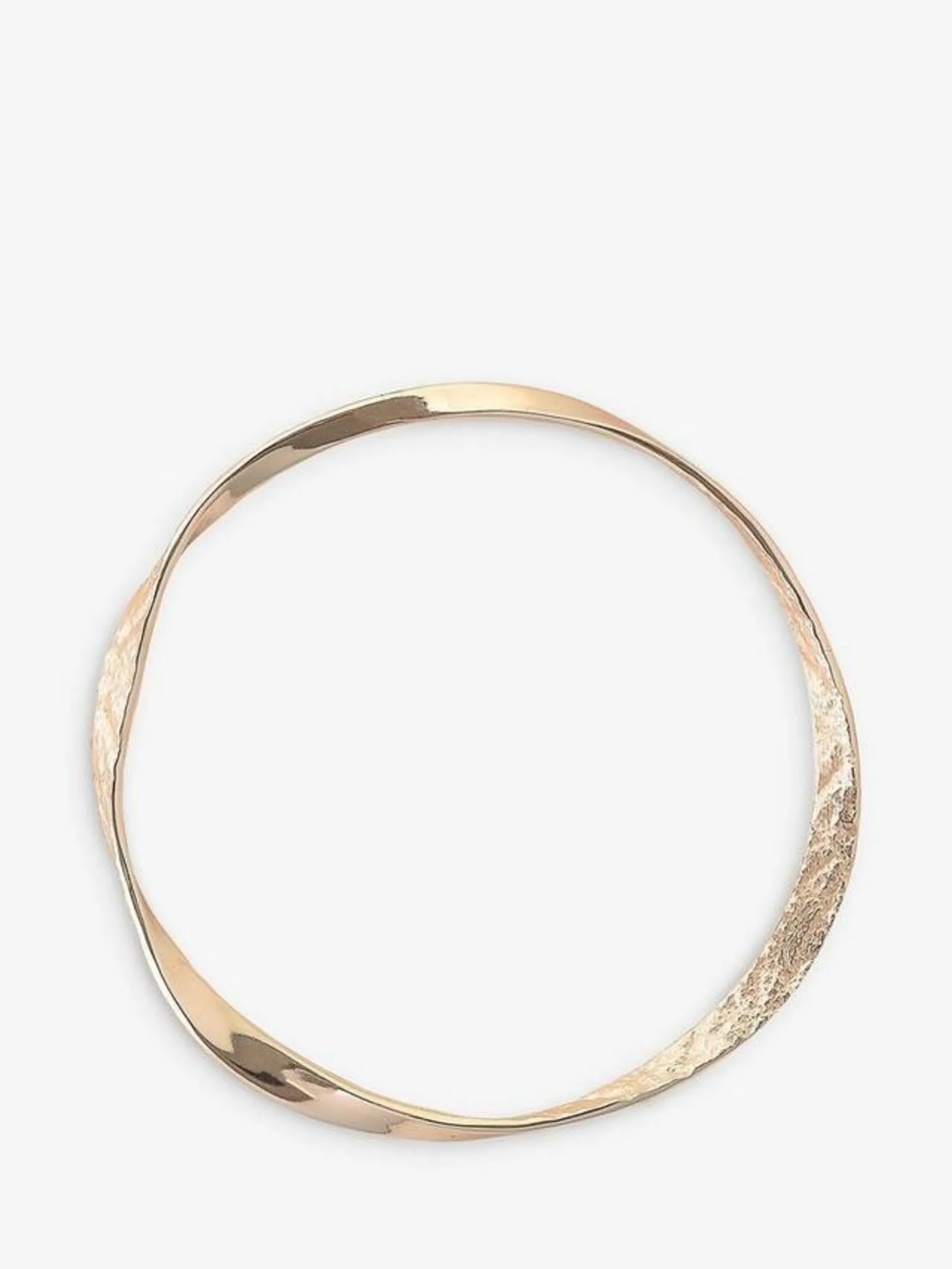 Textured Twist Bangle