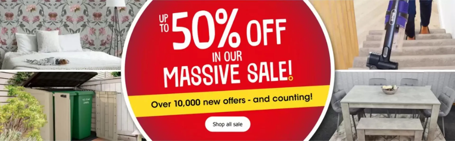 Up To 50% Off In Our Massive Sale! - 1