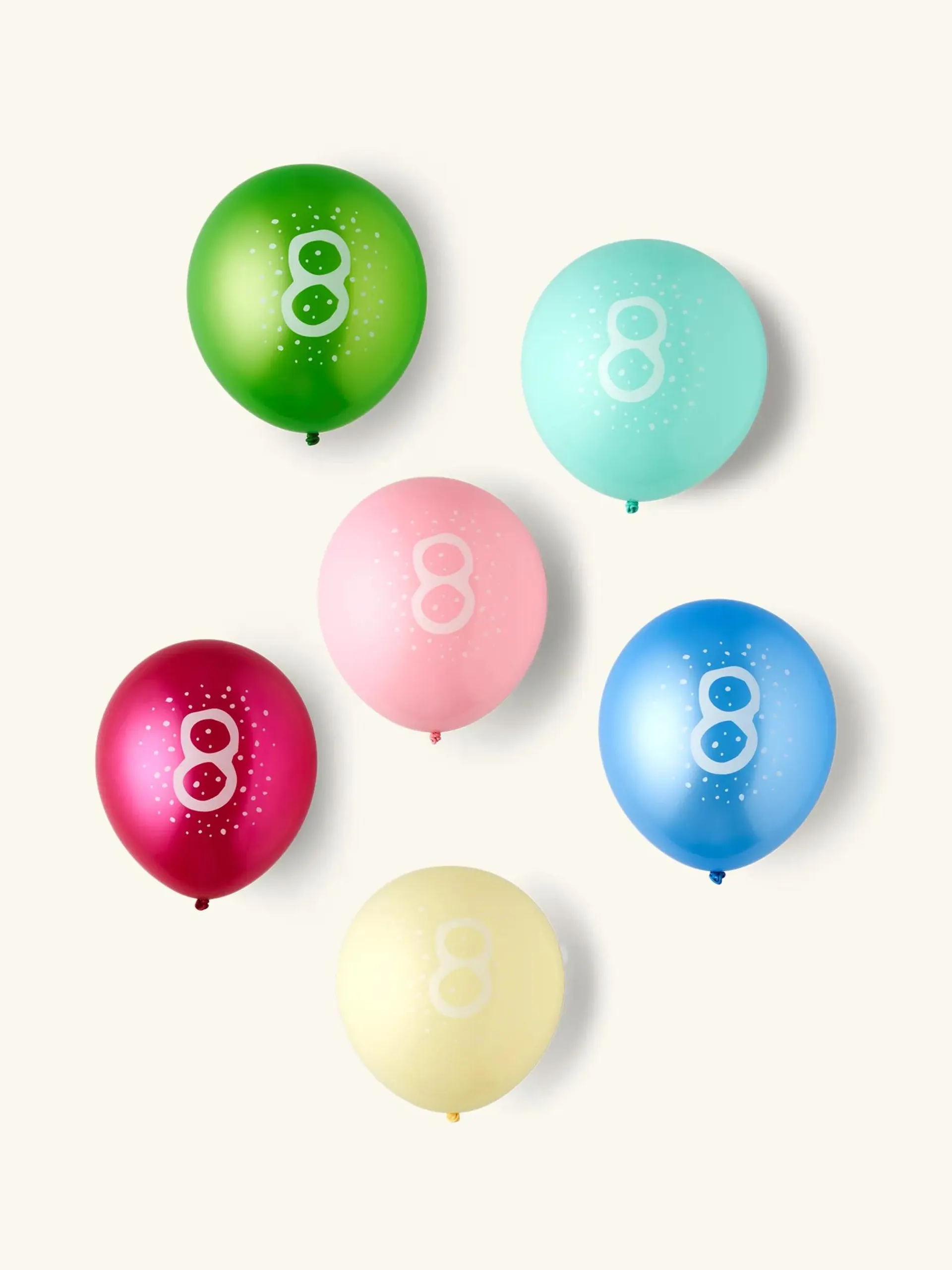 Balloons with number