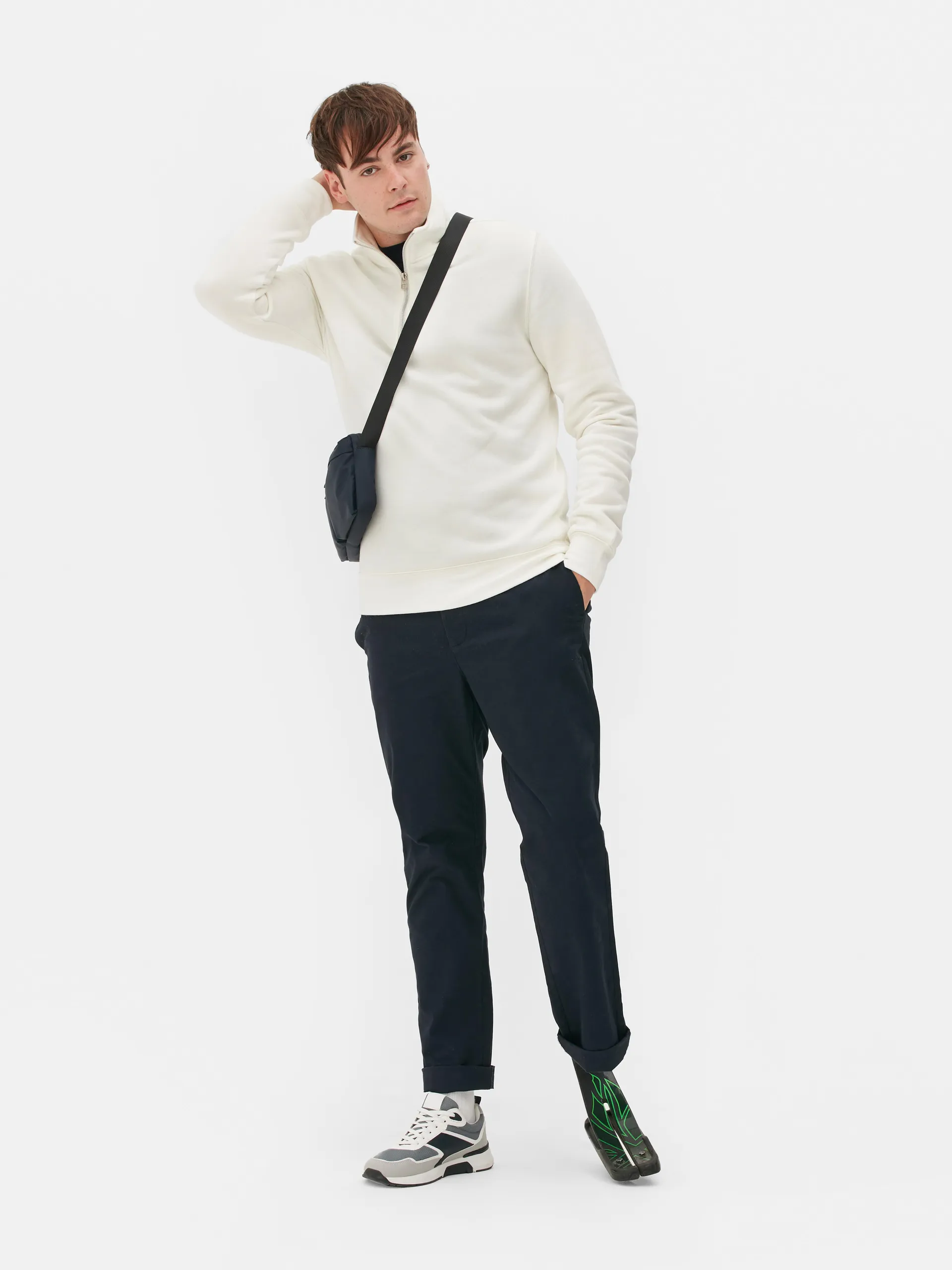 Essential Quarter Zip Sweatshirt