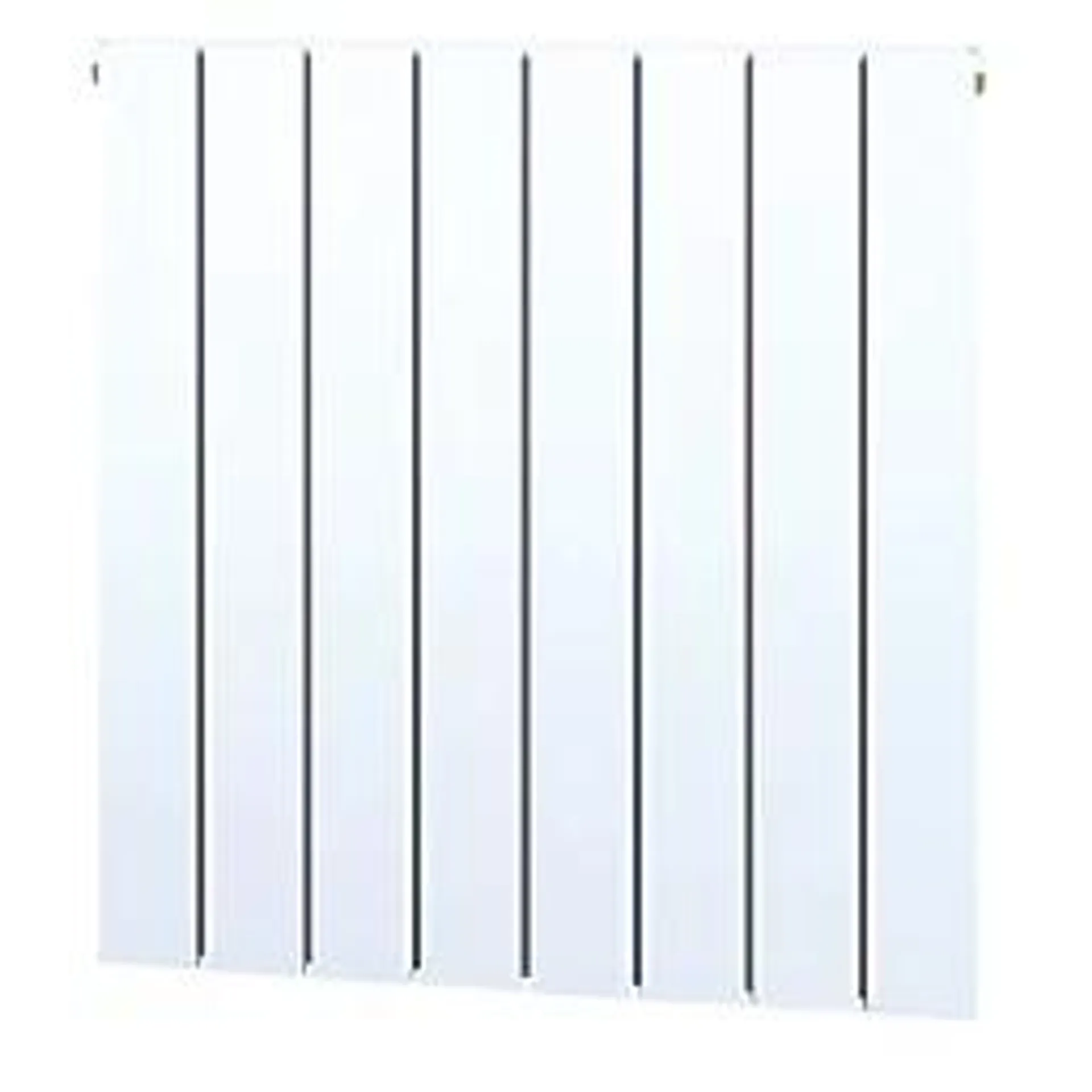 Towelrads 700mm x 640mm 3648BTU White Vertical Designer Radiator