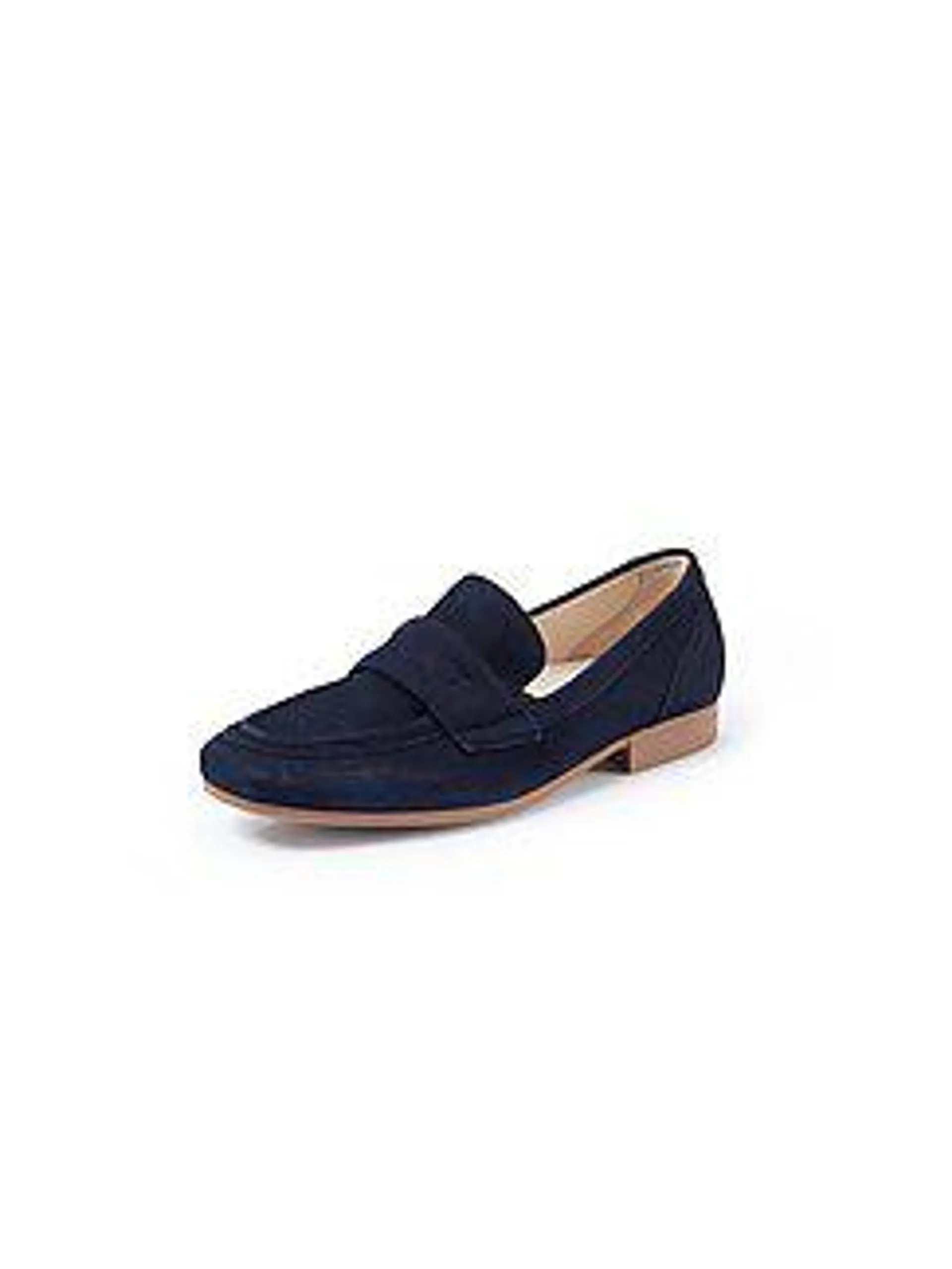 Loafers in kidskin suede