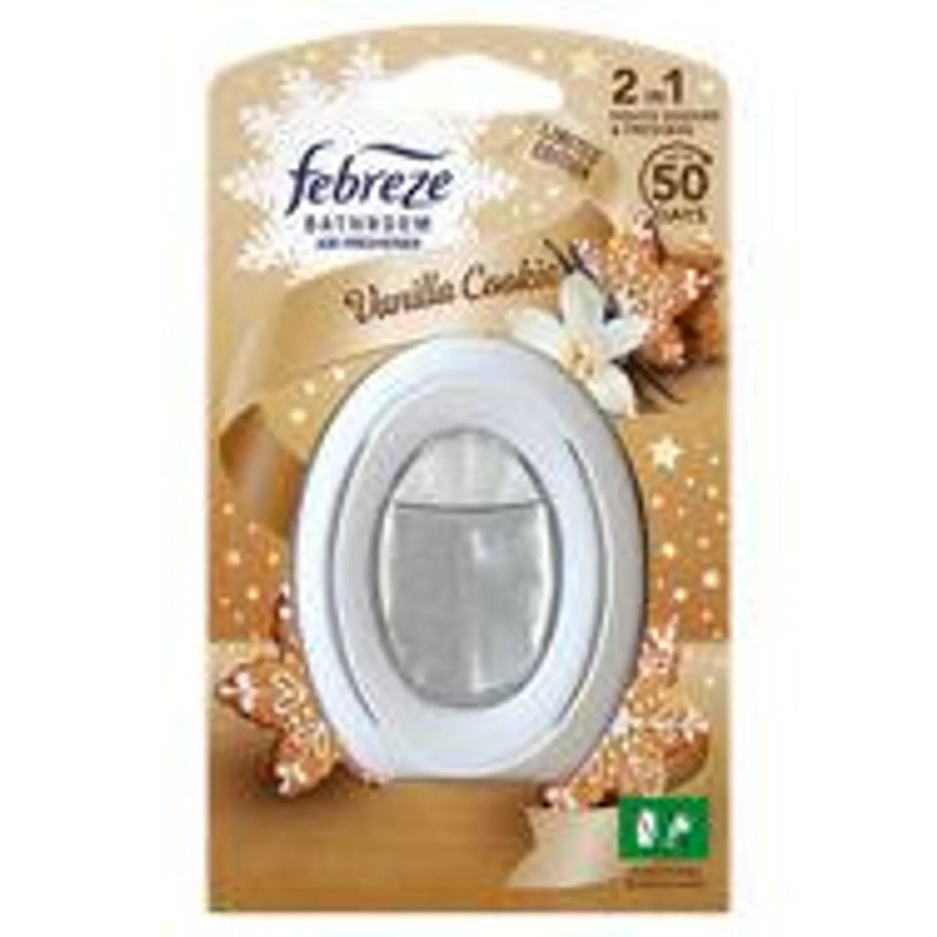 Febreze Bathroom Gel Single Vanilla Cookie