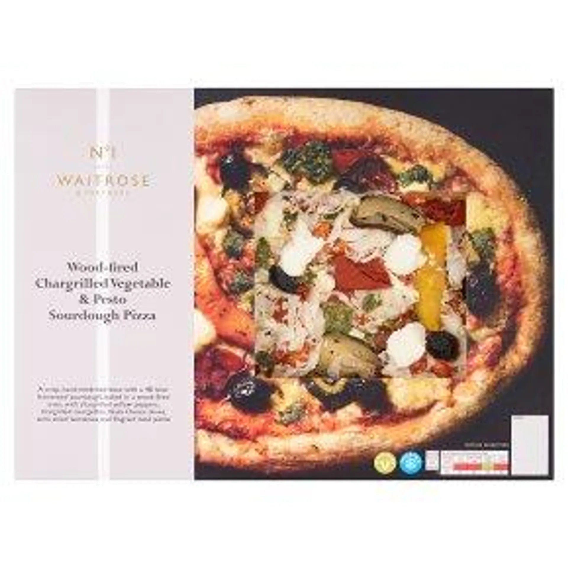 No.1 Roasted Vegetable & Pesto Pizza