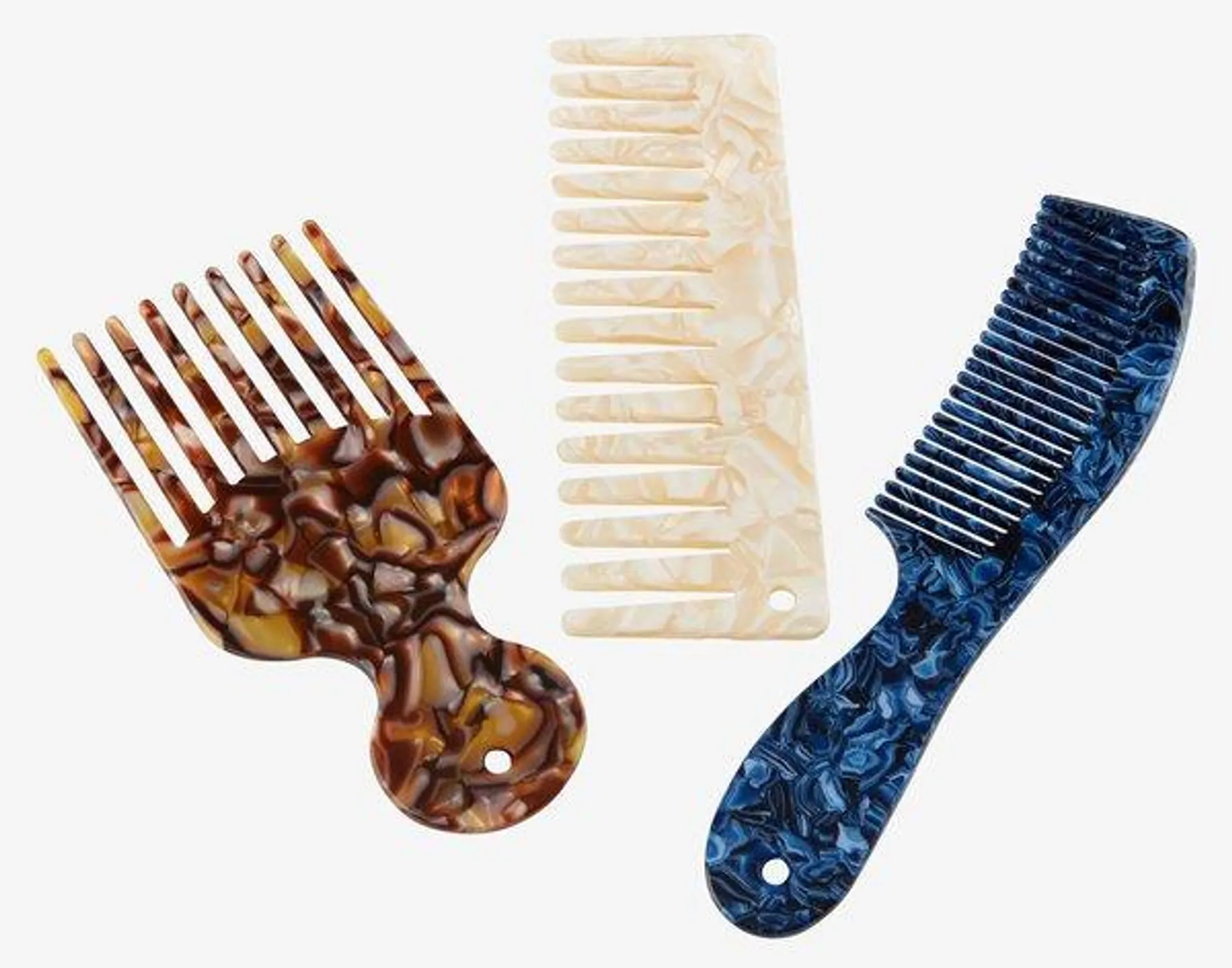 Hair comb set KULLTORP pack of 3 assorted