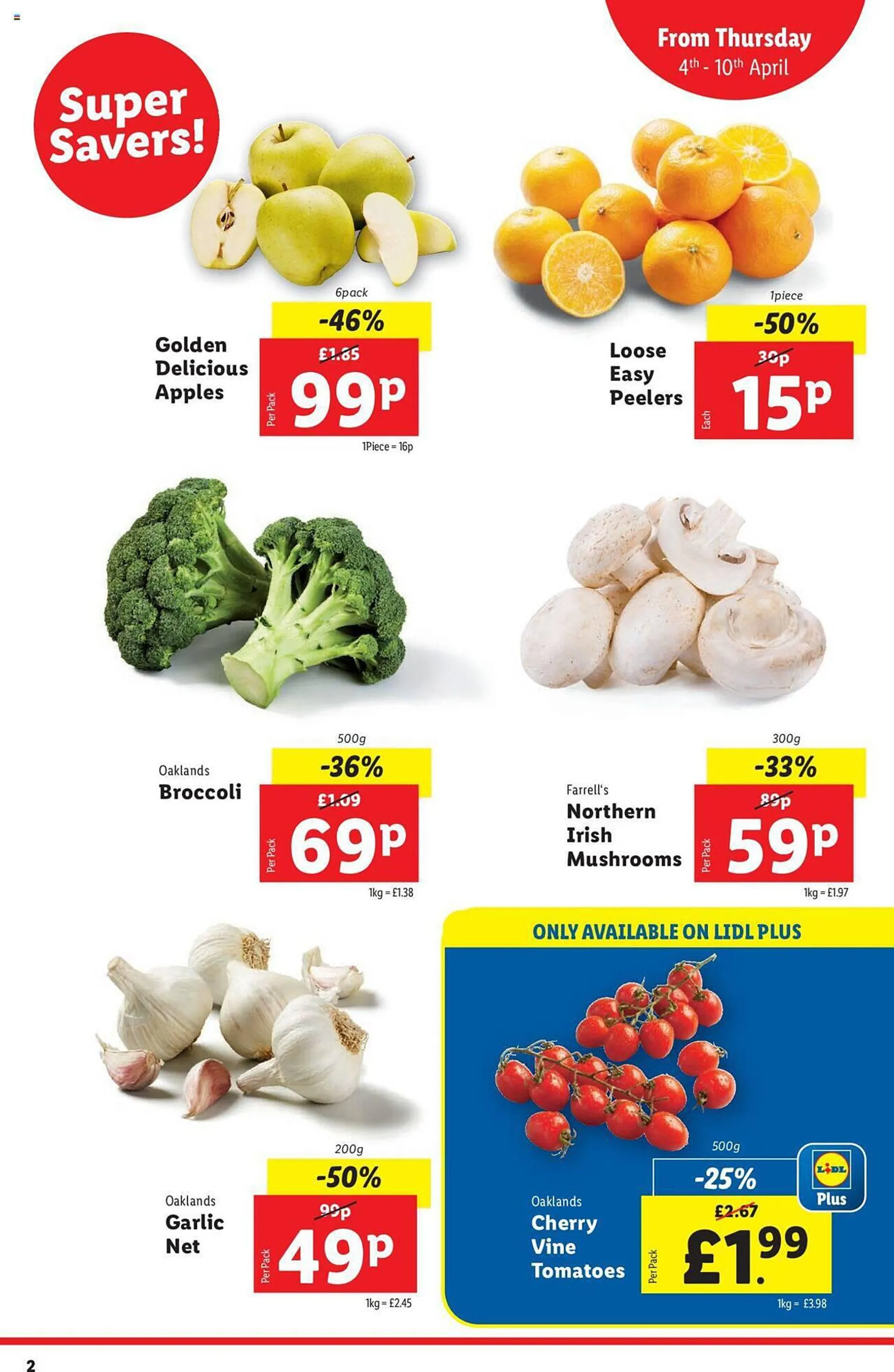 Lidl leaflet from 4 April to 10 April 2024 - Catalogue Page 2