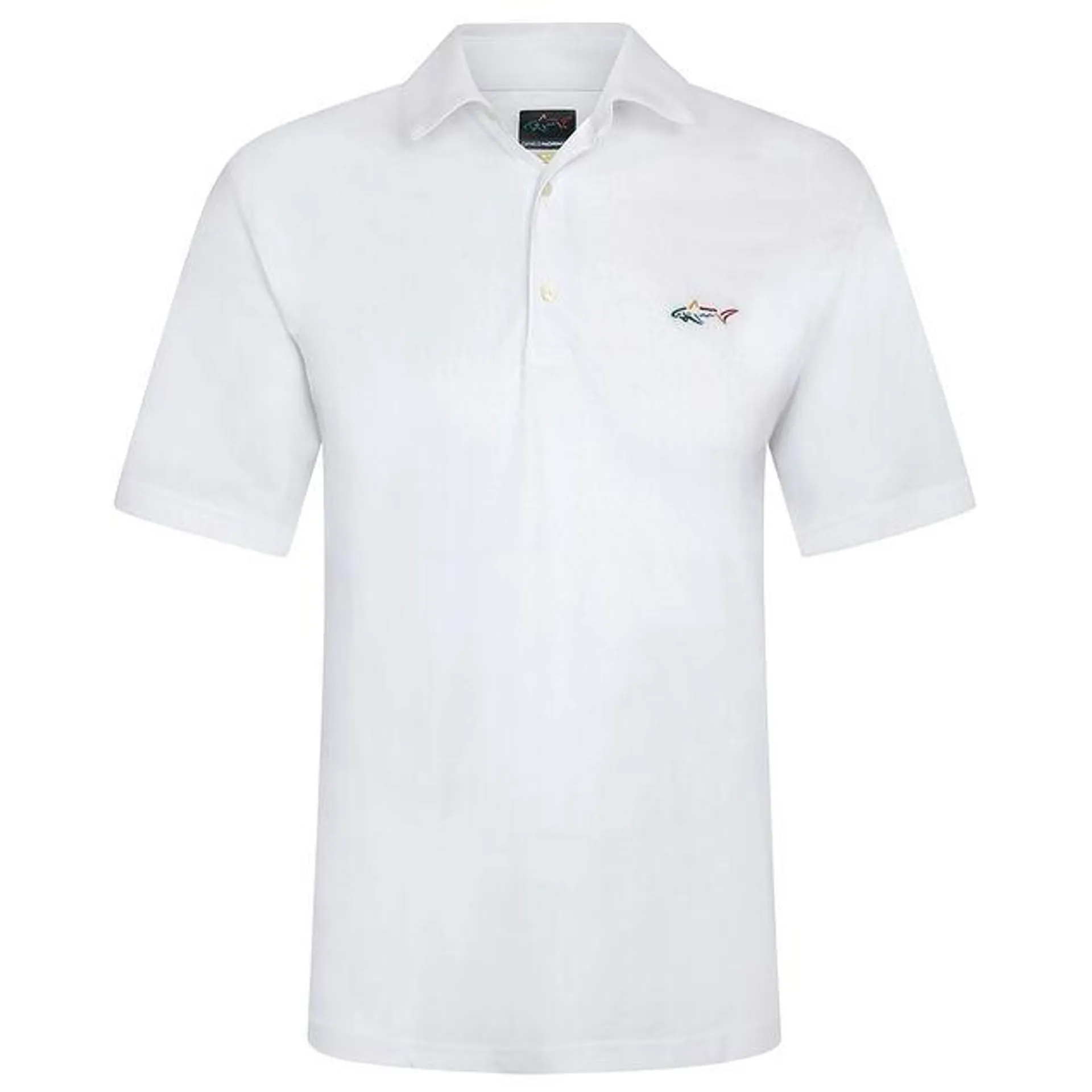 Greg Norman Men's Shark Logo Golf Polo Shirt