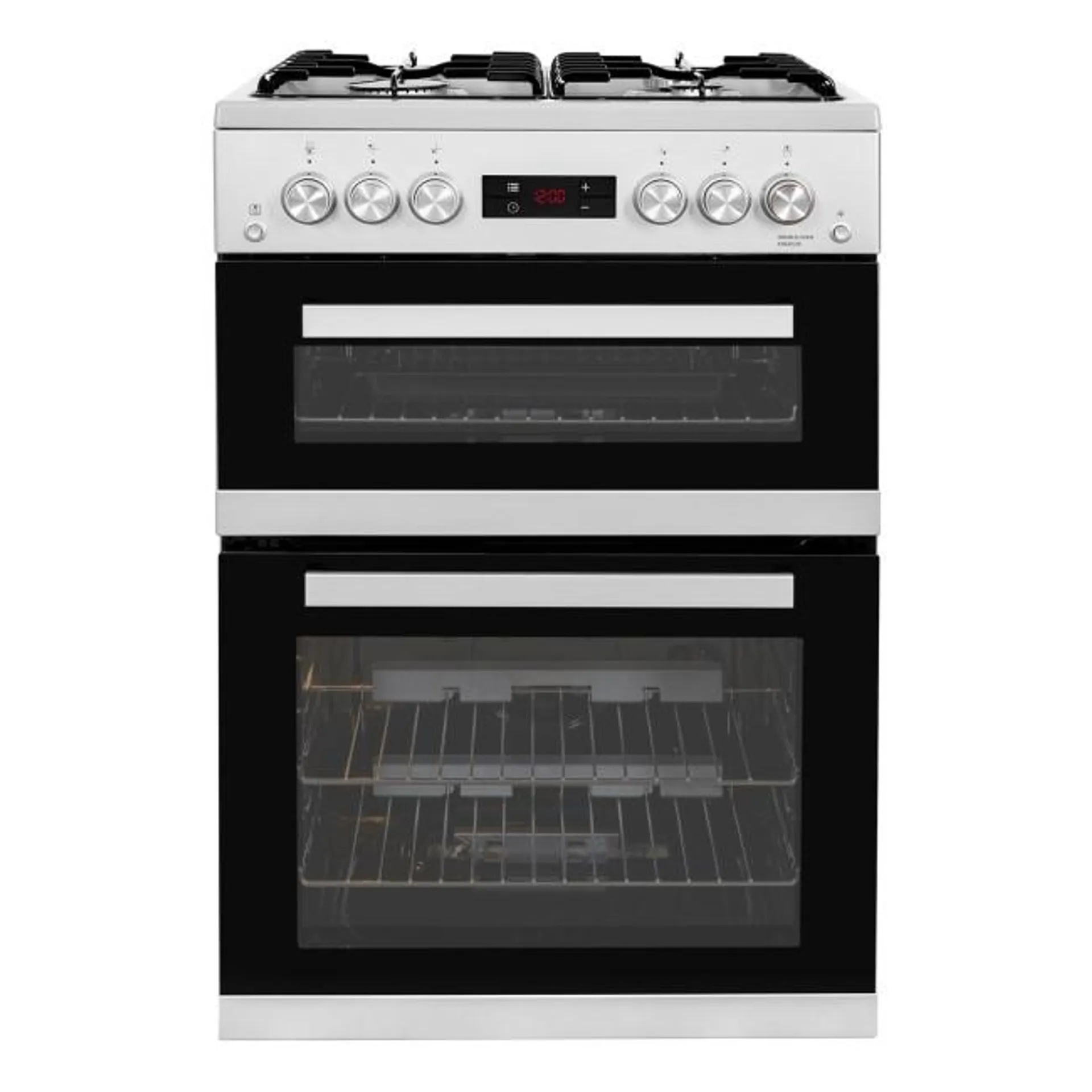 Beko 60cm Gas Cooker - Silver