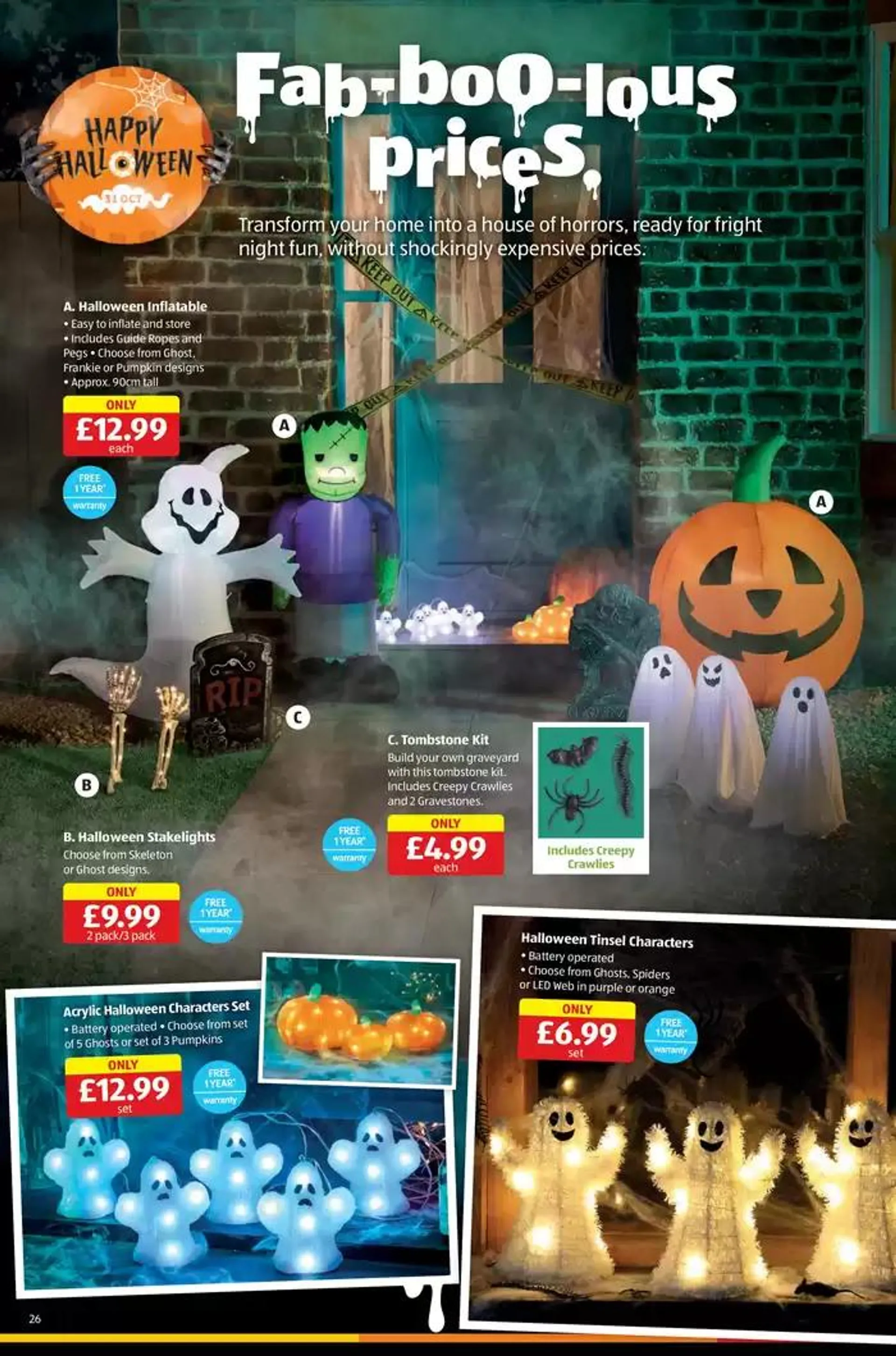 Aldi SpecialBuys Scotland from 26 September to 10 October 2024 - Catalogue Page 25