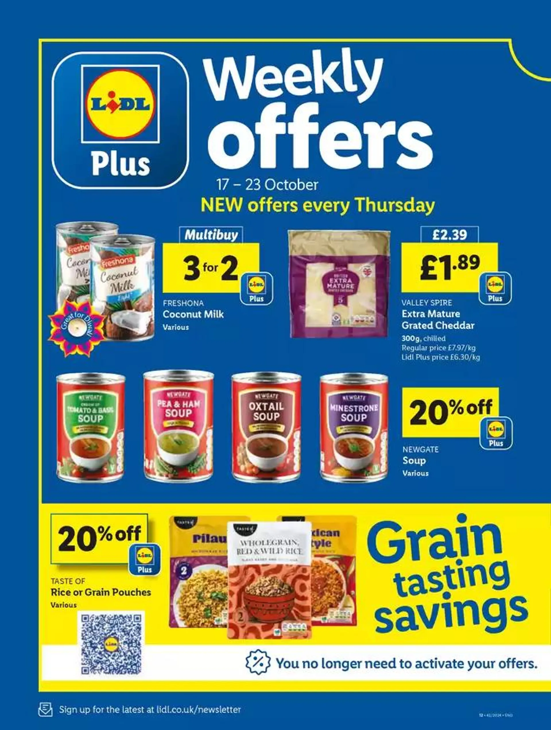 Great offer for bargain hunters from 17 October to 24 October 2024 - Catalogue Page 12