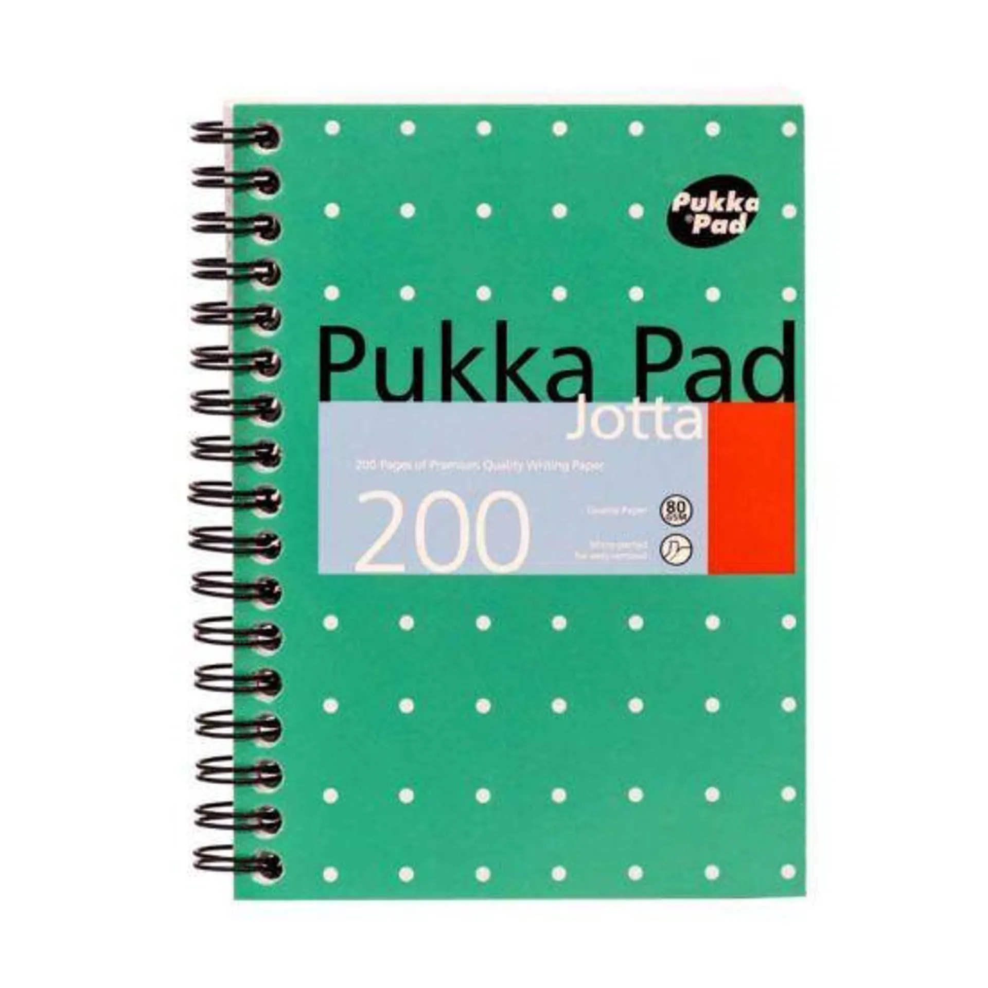 Pukka Jotta Pad A6 80gsm Ruled With Margin Wirebound 200 Pages 100 Sheets