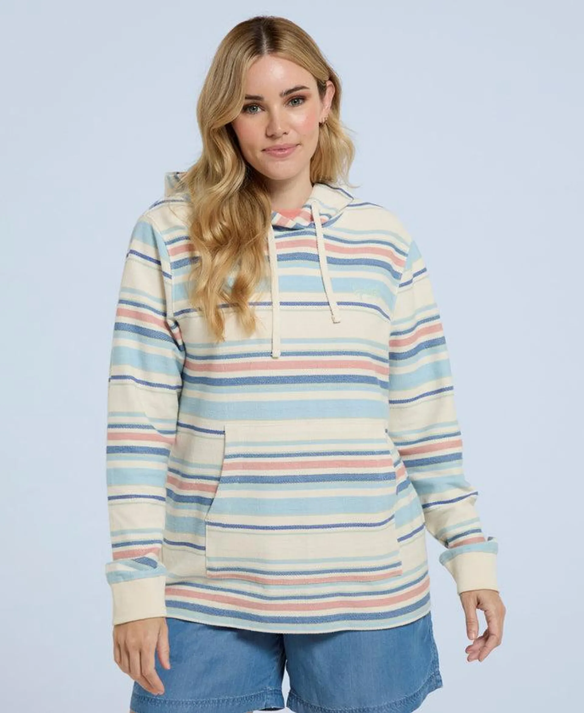 Lila Womens Organic Beach Hoodie