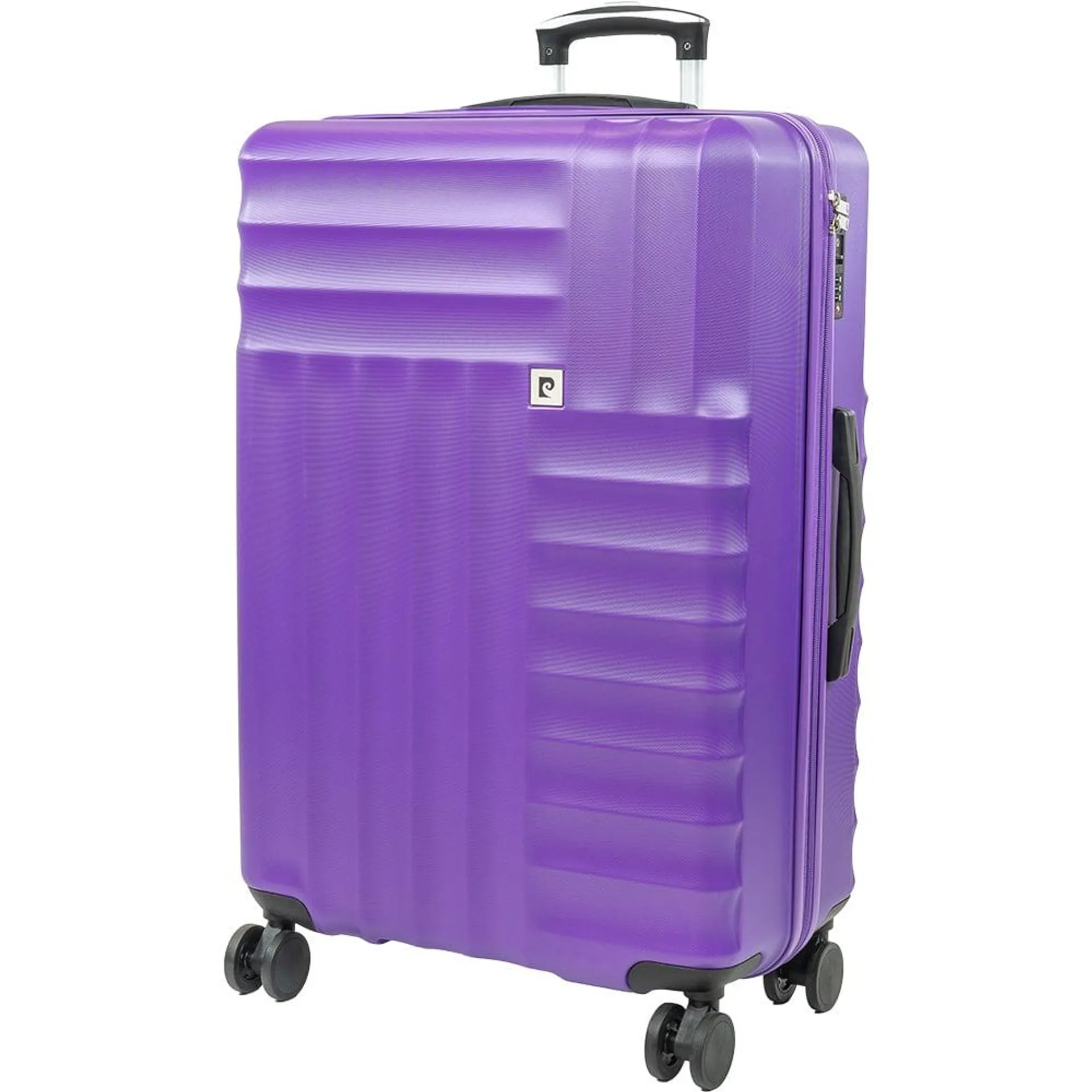 Pierre Cardin Large Purple Trolley Suitcase