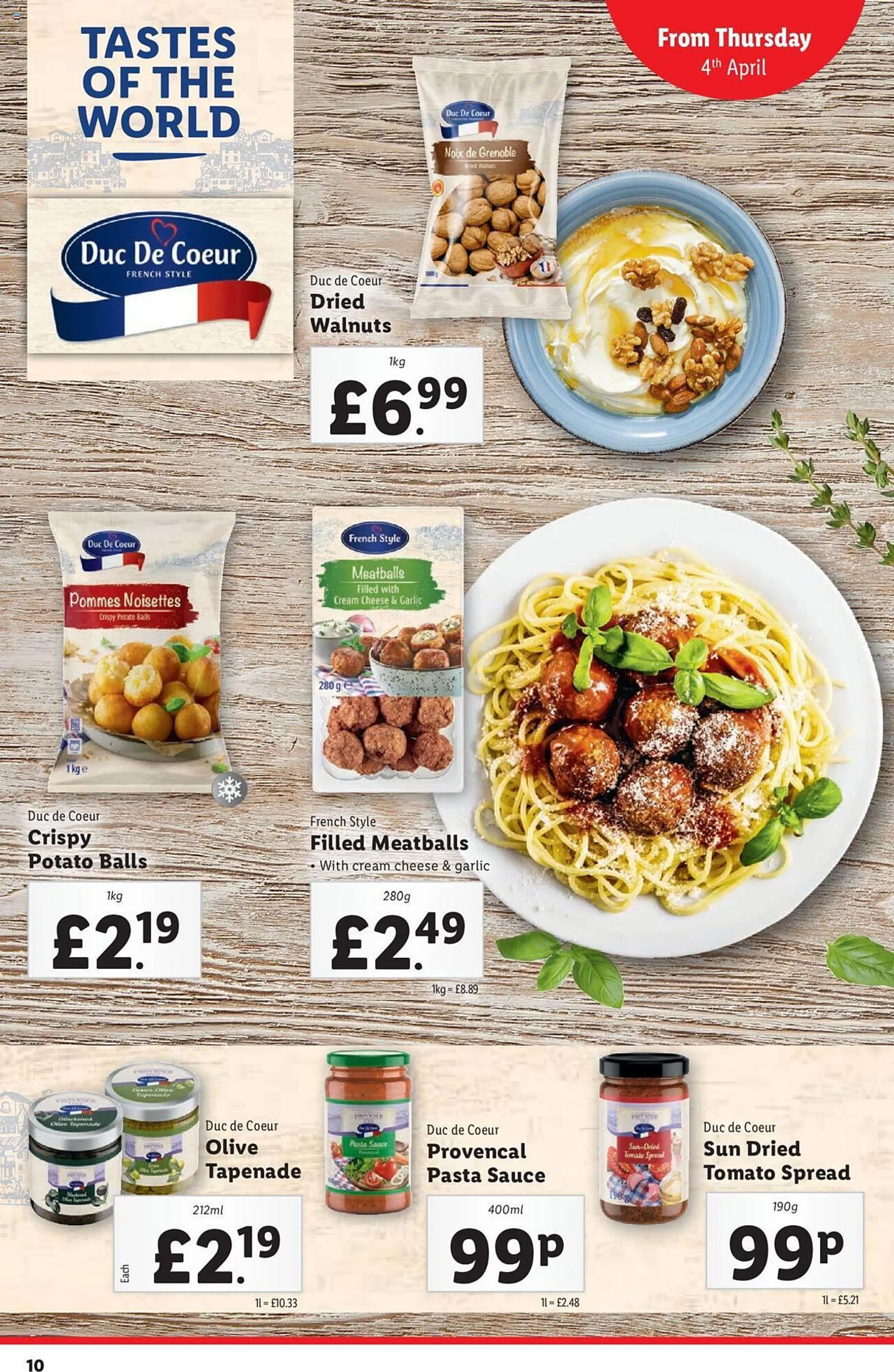 Lidl leaflet from 4 April to 10 April 2024 - Catalogue Page 10