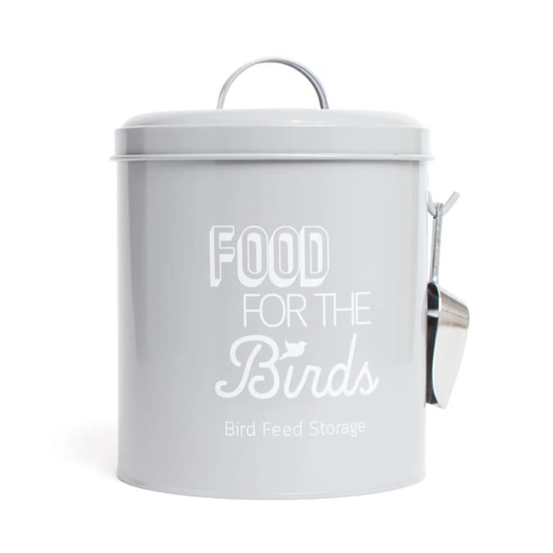 My Pets Feed The Birds Storage Tin With Scoop